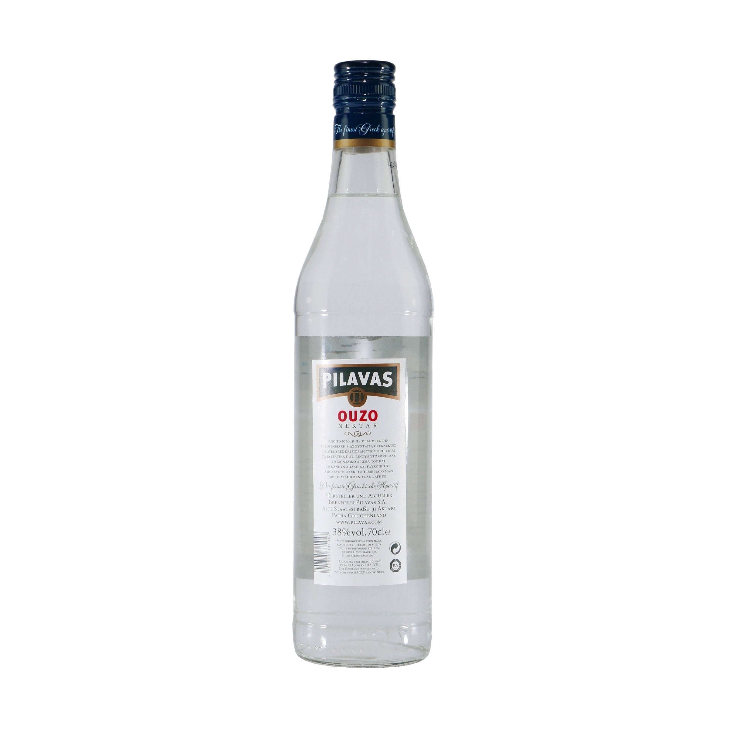 Pilavas Ouzo Nektar mit Geschenk-Holzkiste
