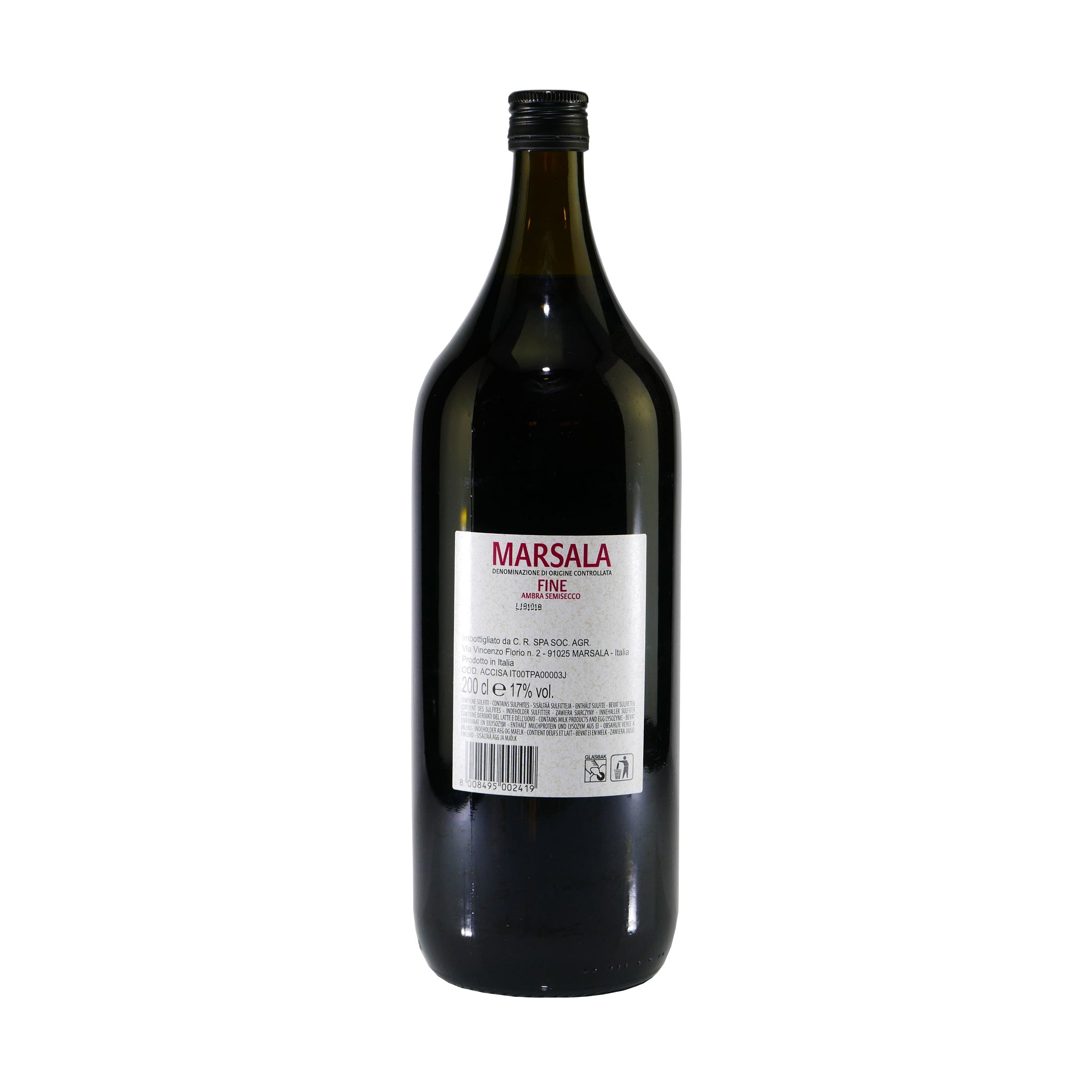 Antichi Baronati Marsala DOC Fine Ambra Semisecco (2,0L)