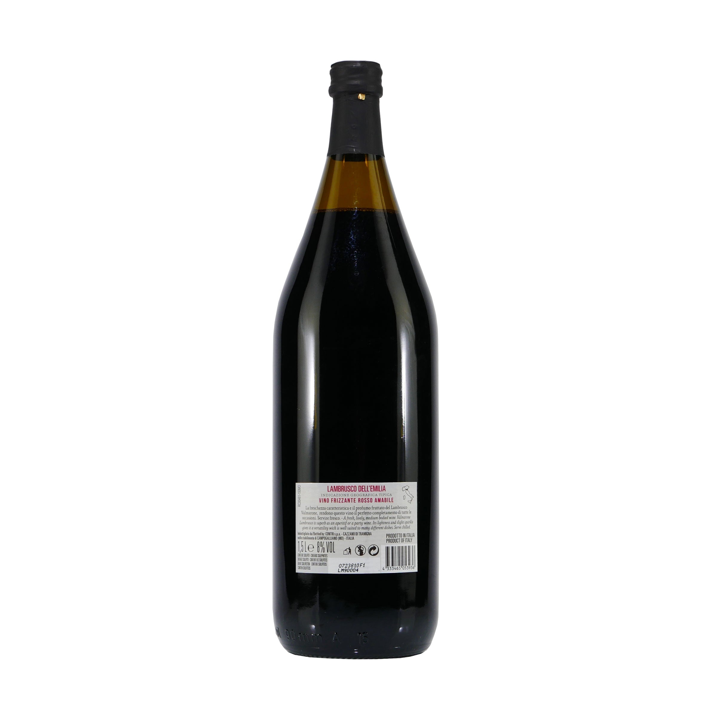 Valmarone Lambrusco Perlwein -lieblich- (6 x 1,5L)