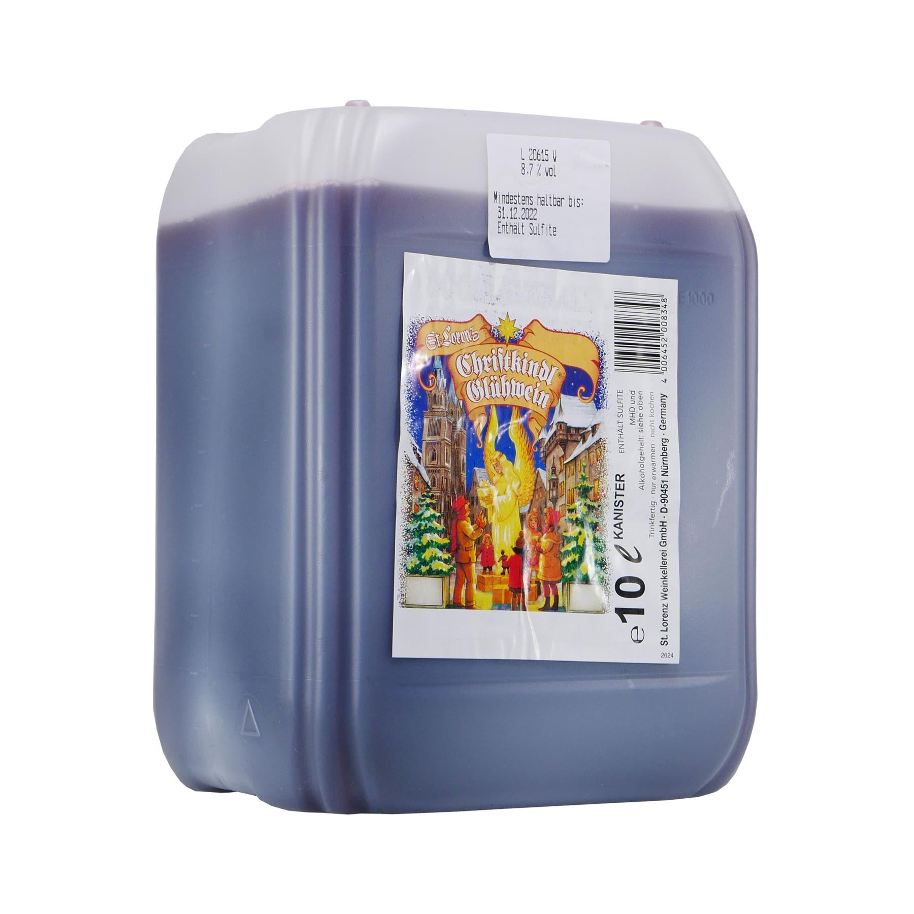 St. Lorenz Christkindl Glühwein 10L Kanister