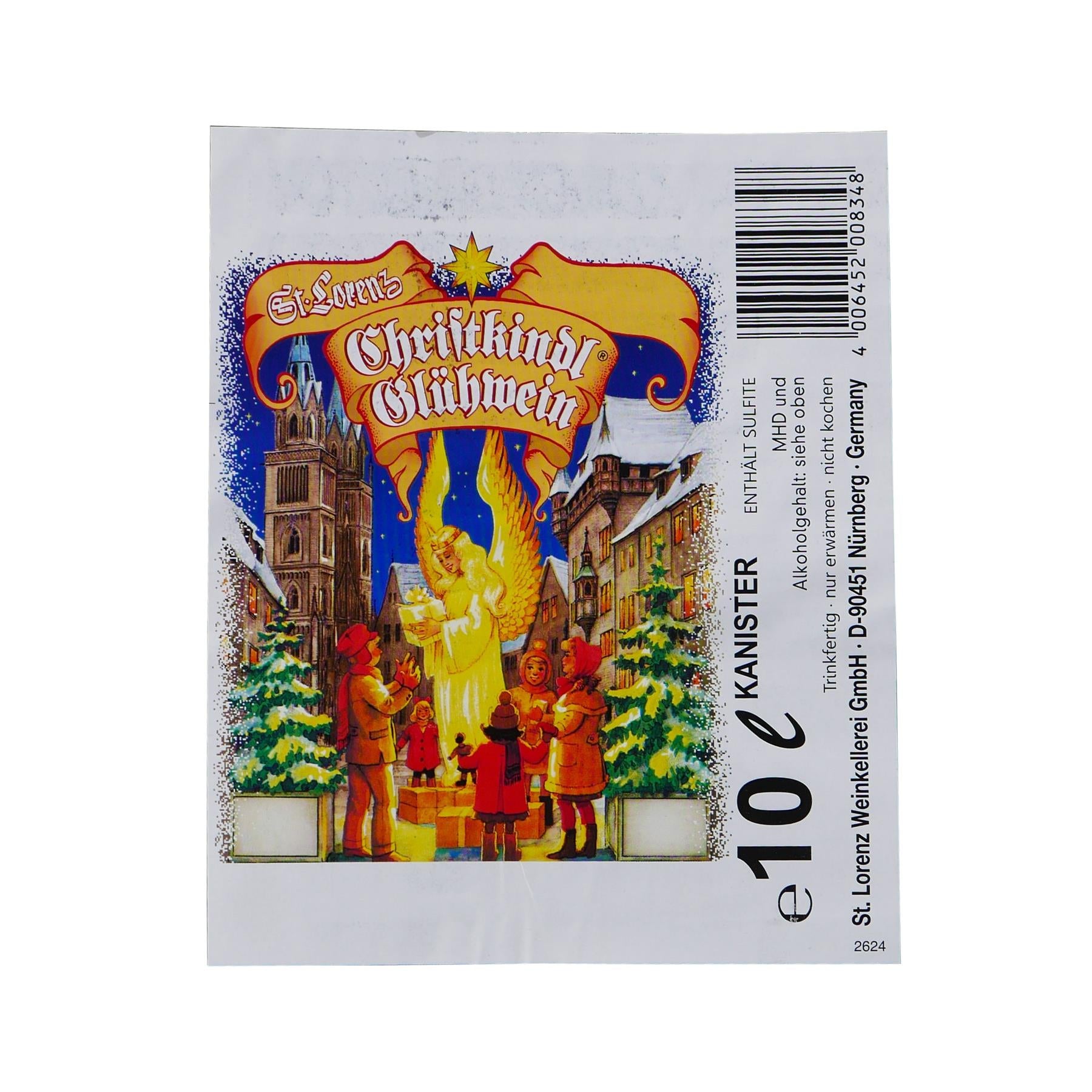 St. Lorenz Christkindl Glühwein 10L Kanister