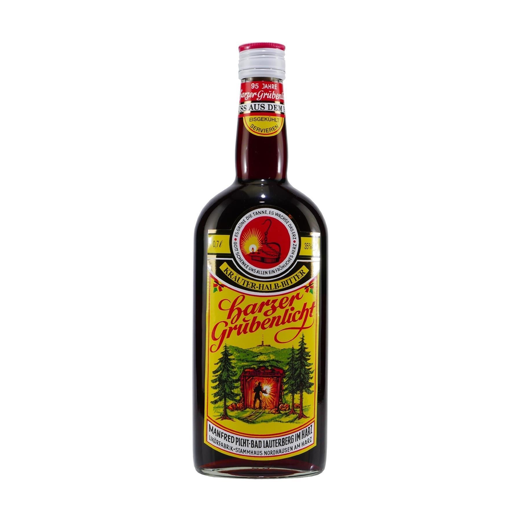 Harzer Grubenlicht - Kräuter-Halb-Bitter mit Geschenk-HK