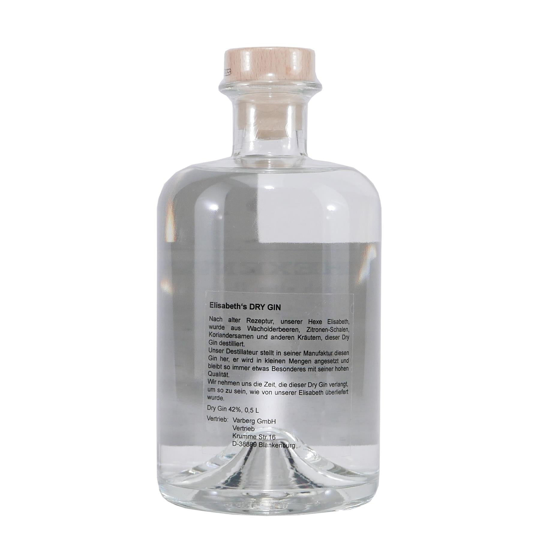 Hexenwahn Elisabeths Dry Gin mit HK