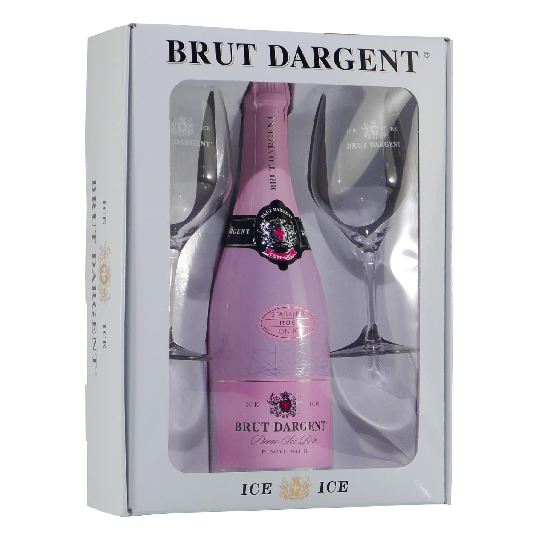 Brut Dargent Geschenkpackung Pinot Noir Rosé 