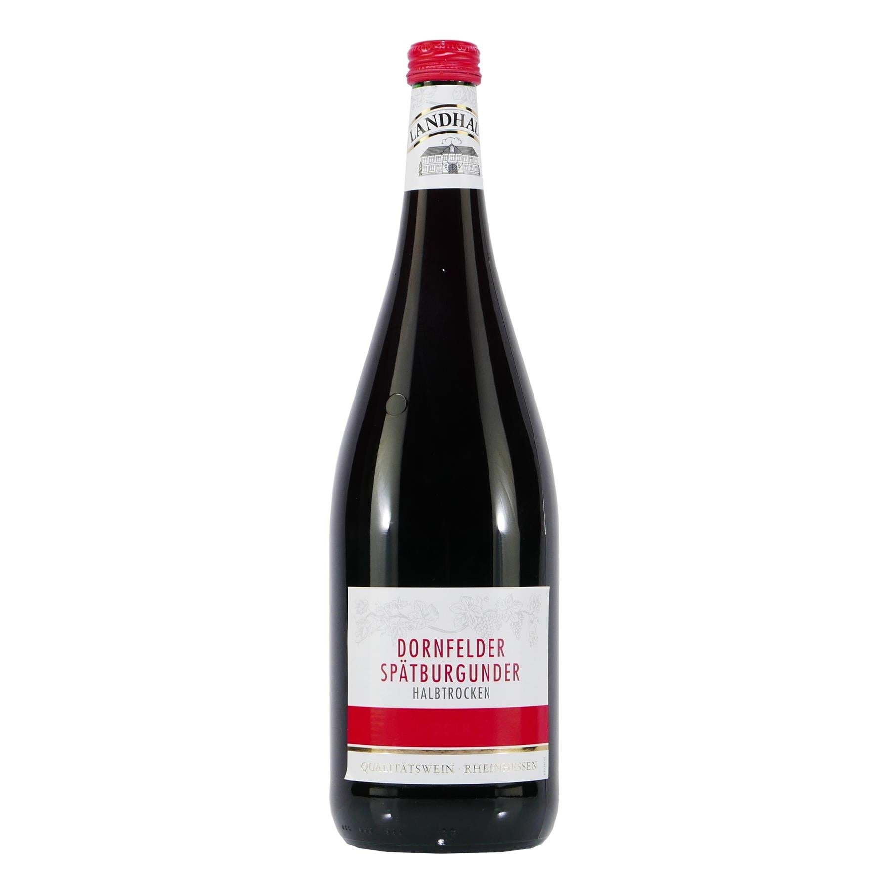 Landhaus Dornfelder Spätburgunder -halbtrocken- (6 x 1,0L)