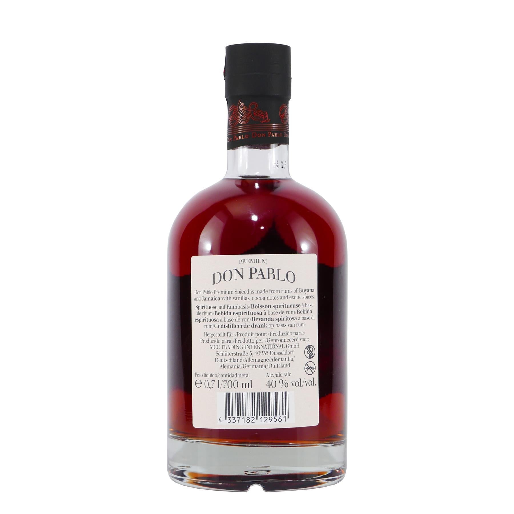 Don Pablo Premium Spiced Rum