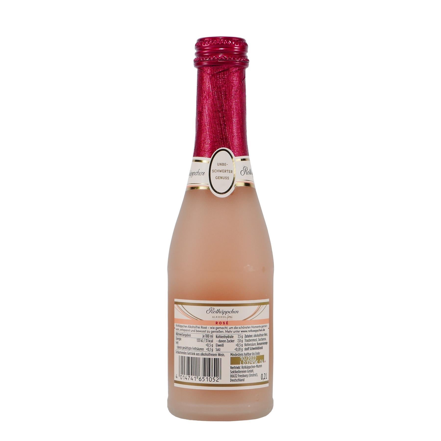 Rotkäppchen Sekt Alkoholfrei Rosé (12 x 0,2L)