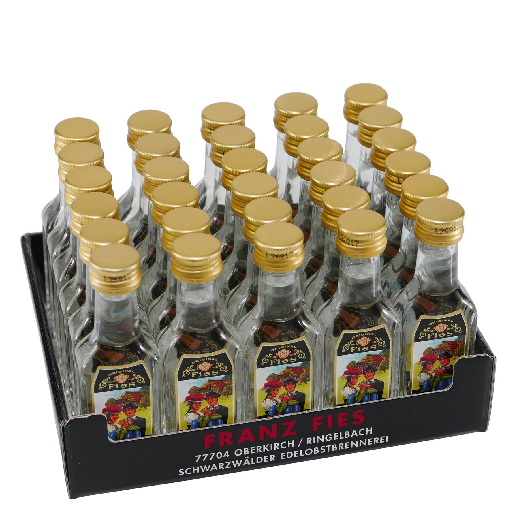 Fies Schwarzwälder Zwetschgenwasser (30 x 0,02L)