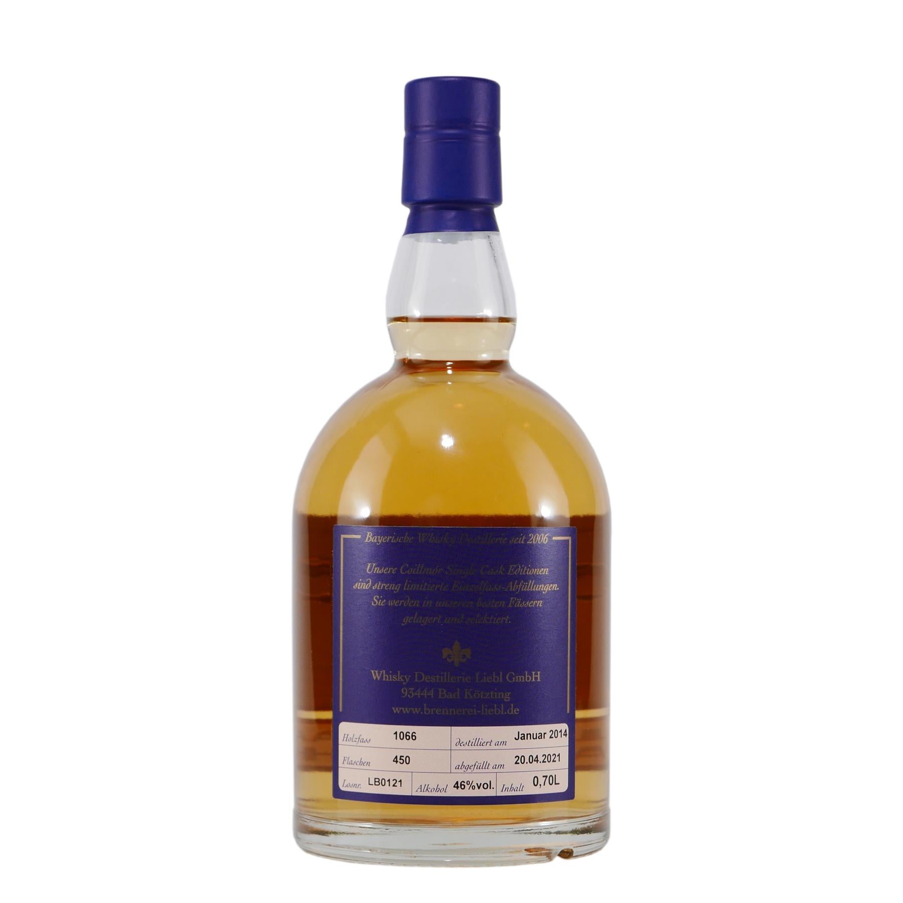 Liebl Coillmór Single Malt Whisky Albanach Peat Islay Cask