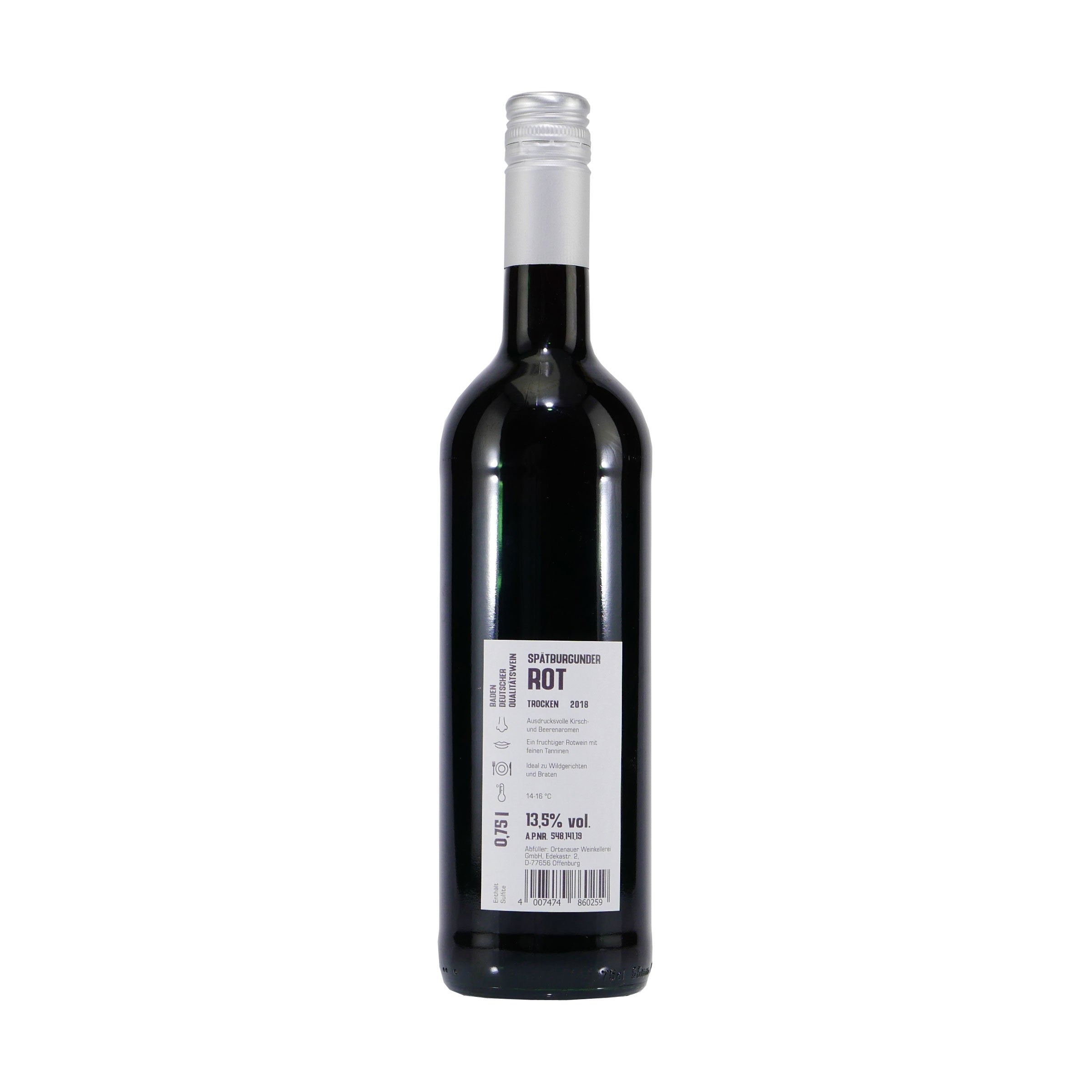 Spätburgunder Baden Rotwein -trocken- (6 x 0,75L)