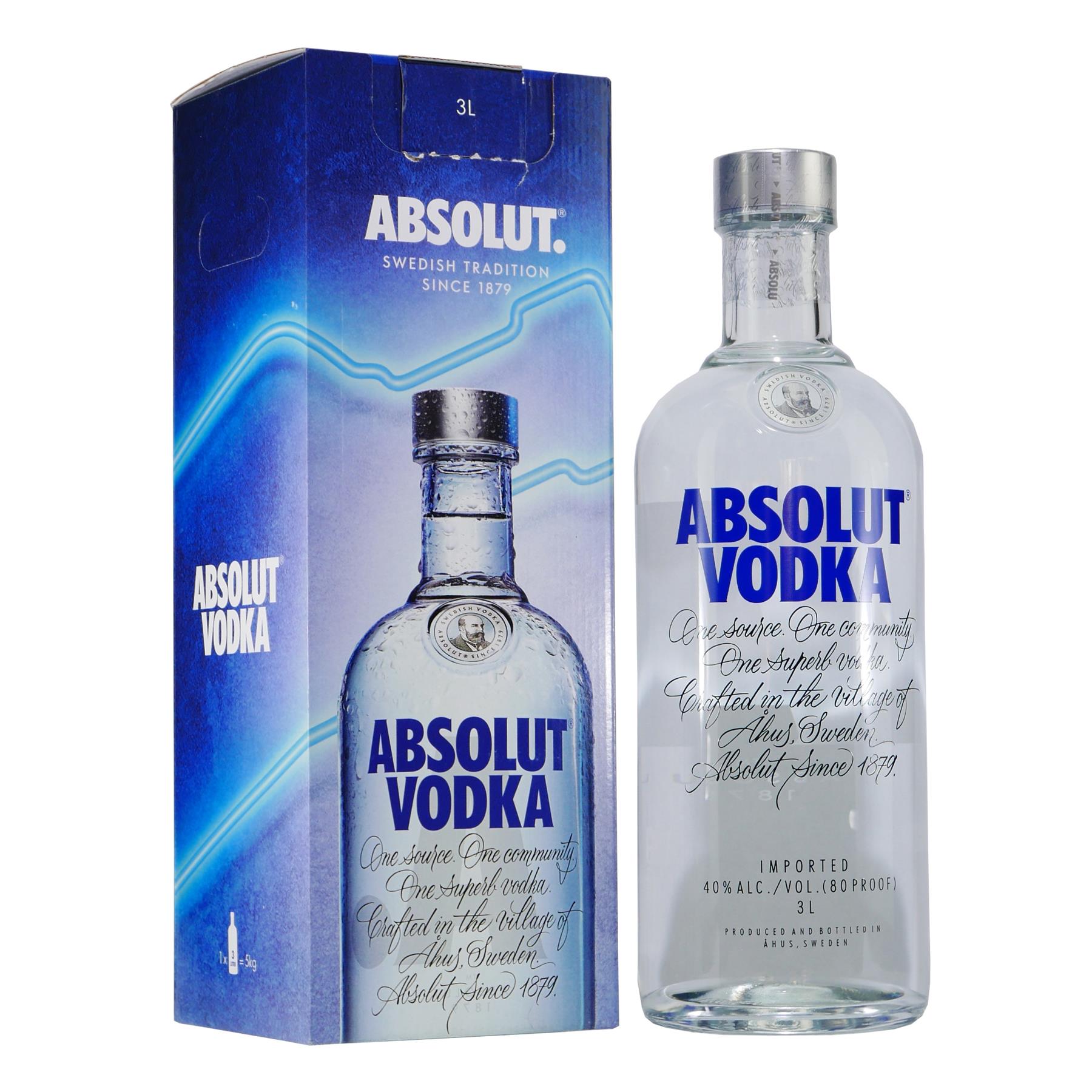 Absolut Vodka Blue (3,0L)