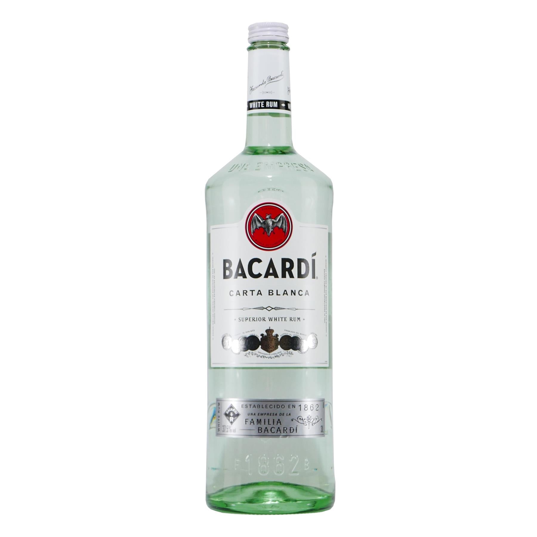 BACARDI Carta Blanca Weißer Rum (3,0L)
