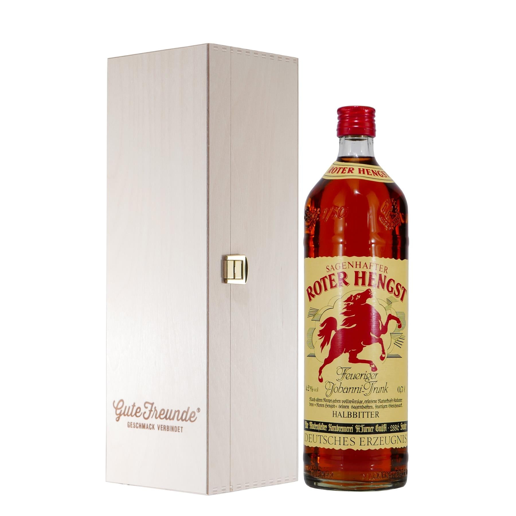 Mackenstedter Roter Hengst-Halbbitter mit HK