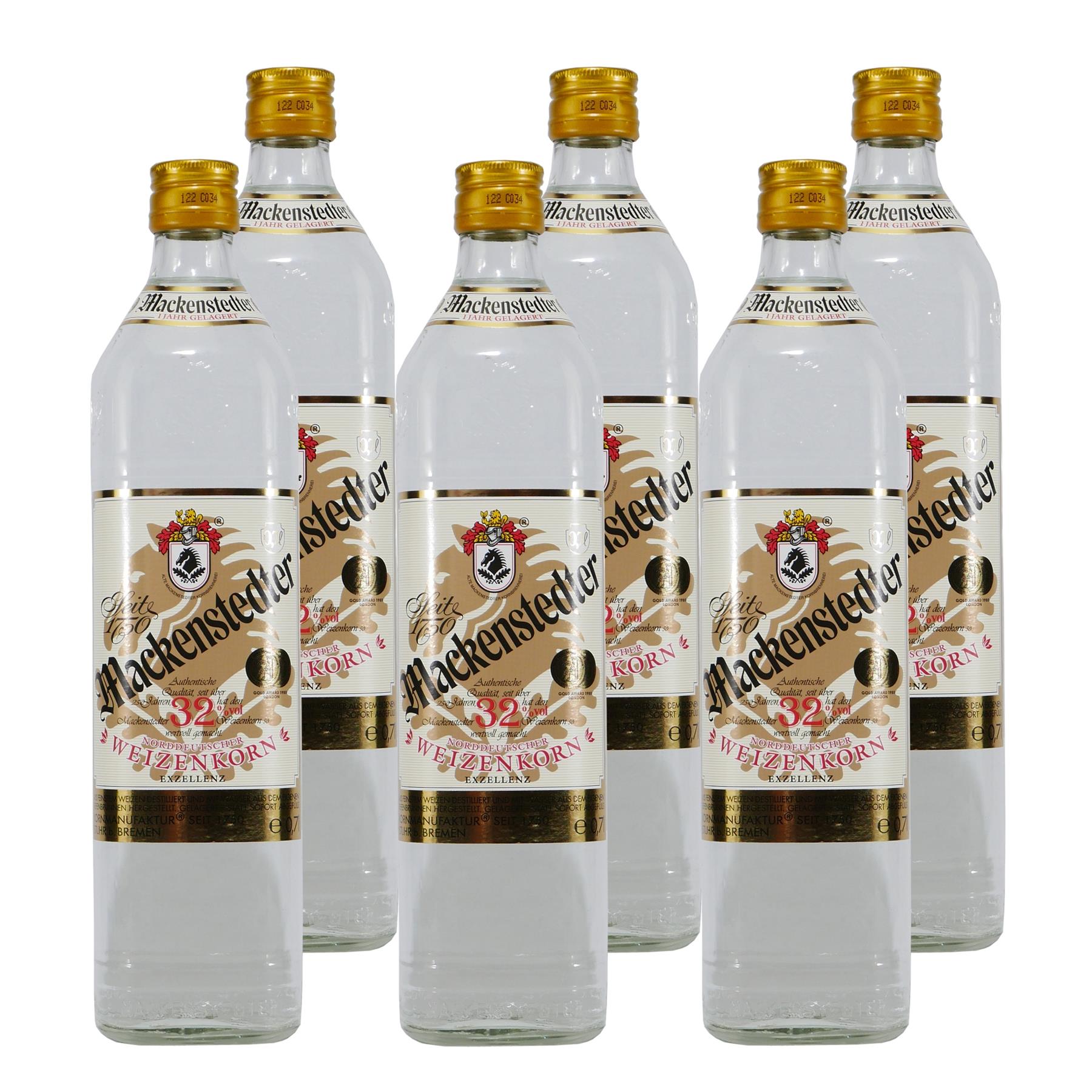 Mackenstedter Norddeutscher Weizenkorn (6 x 0,7L)