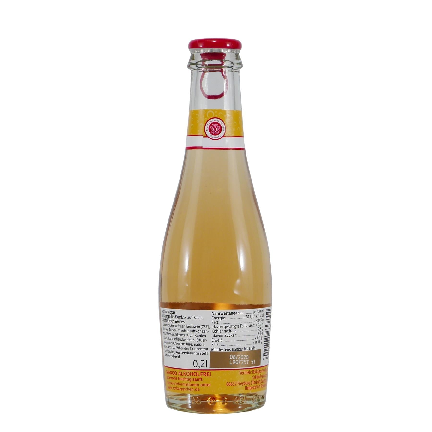 Rotkäppchen Fruchtsecco Mango -alkoholfrei- (12 x 0,2L)