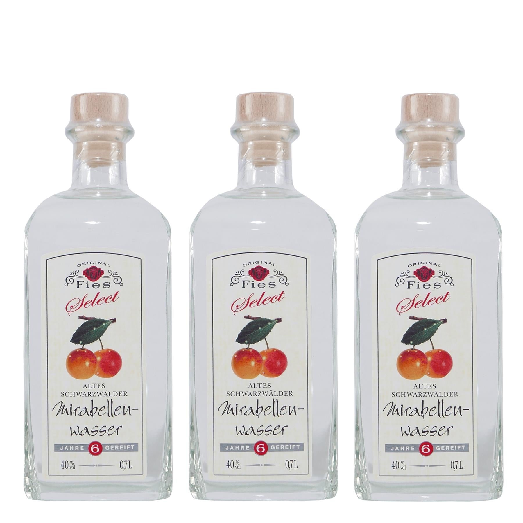 Fies Select Mirabellenwasser (3 x 0,7L)