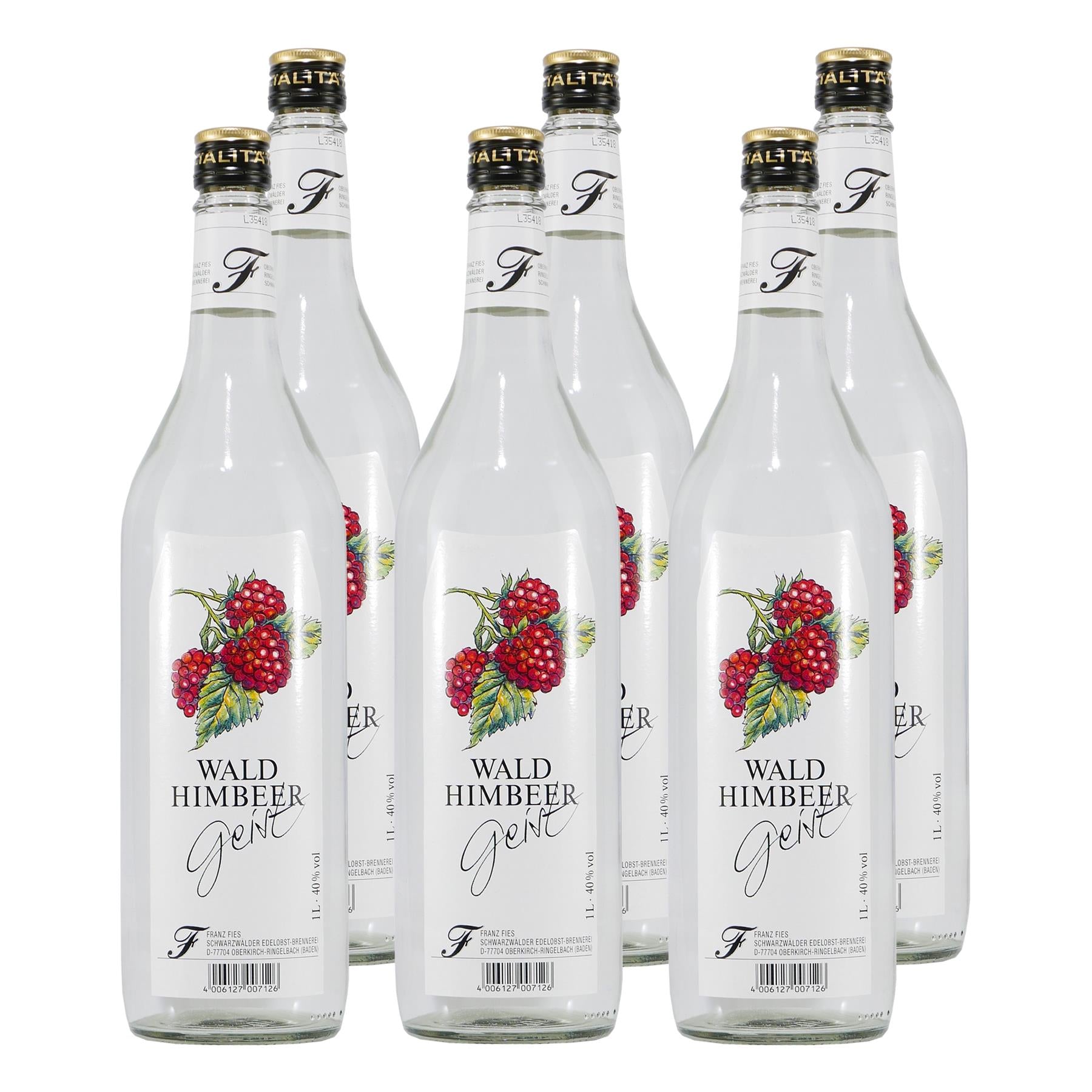 Fies Wald-Himbeer Geist (6 x 1,0L)