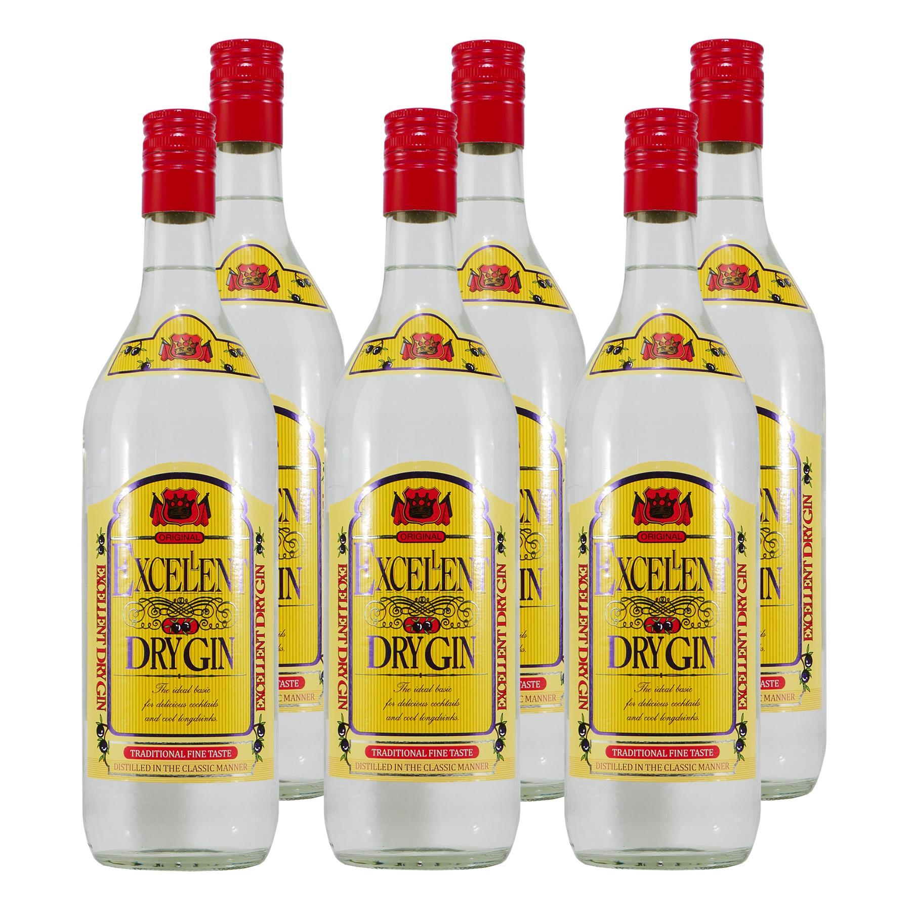 Excellent Dry Gin (6 x 1,0L)
