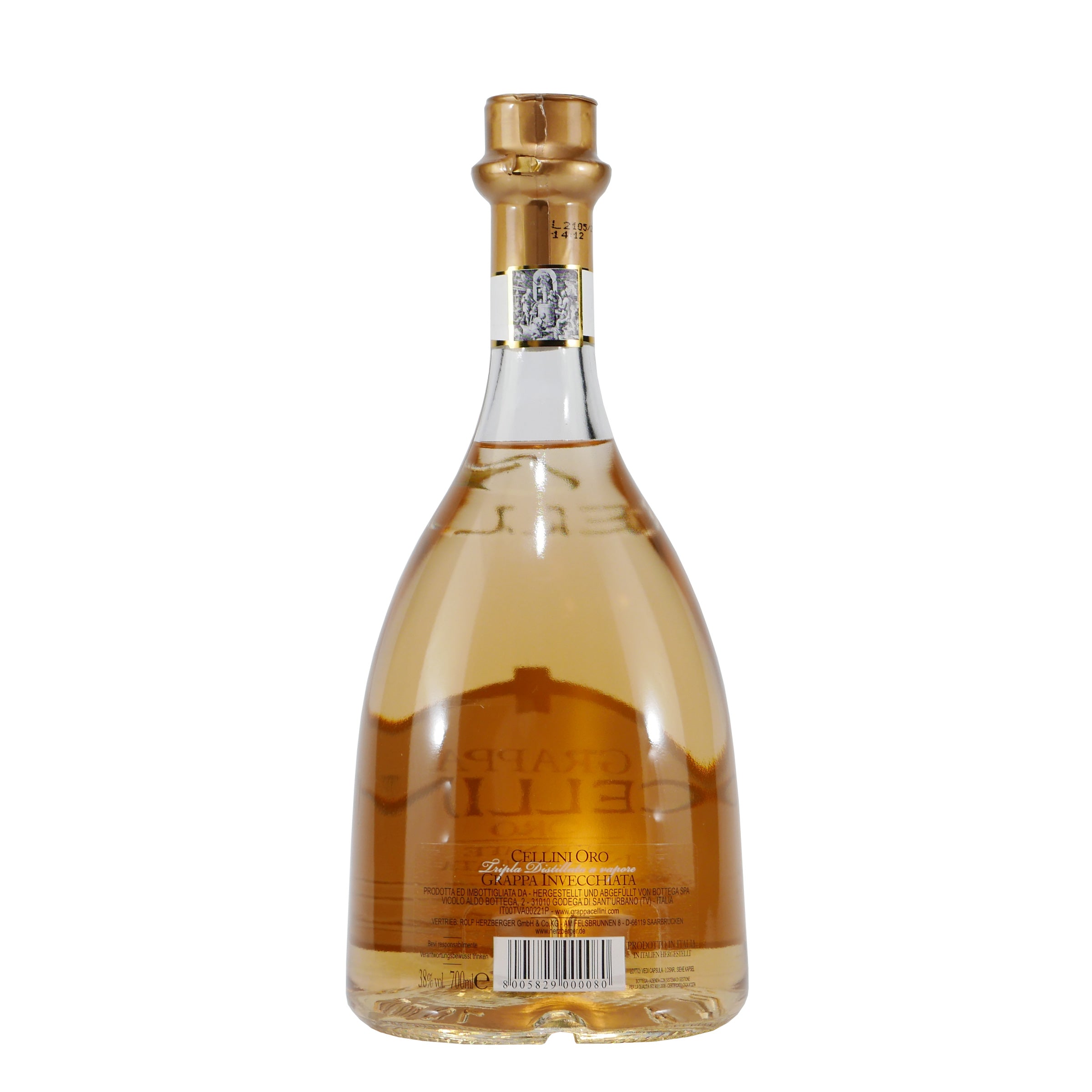 Cellini Grappa Oro mit Geschenk-HK