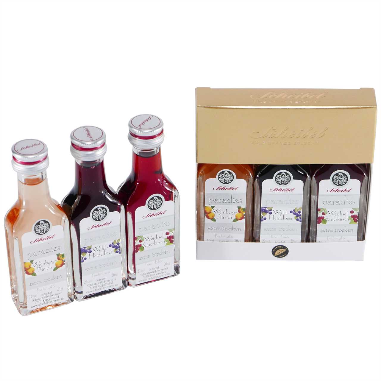 Scheibel PARADIES Likör Trio