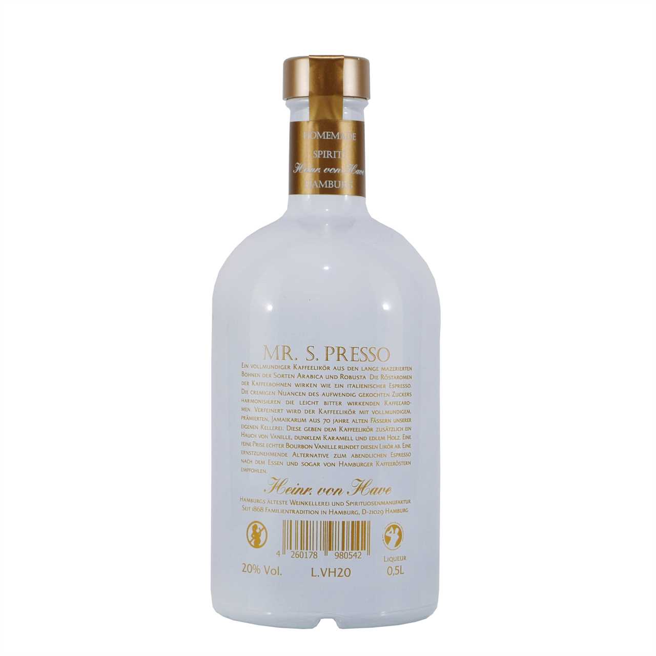 Heinr. von Have Mr. S.Presso Black Coffee