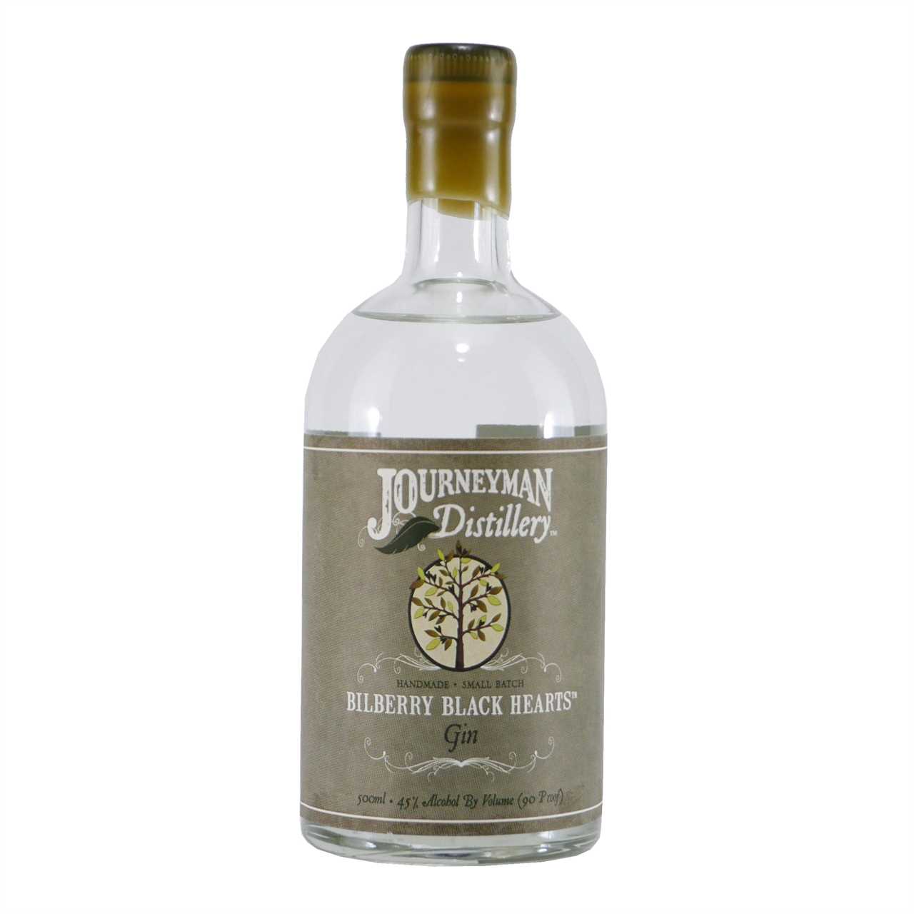 Journeyman Bilberry Black Hearts Gin mit Geschenk-HK