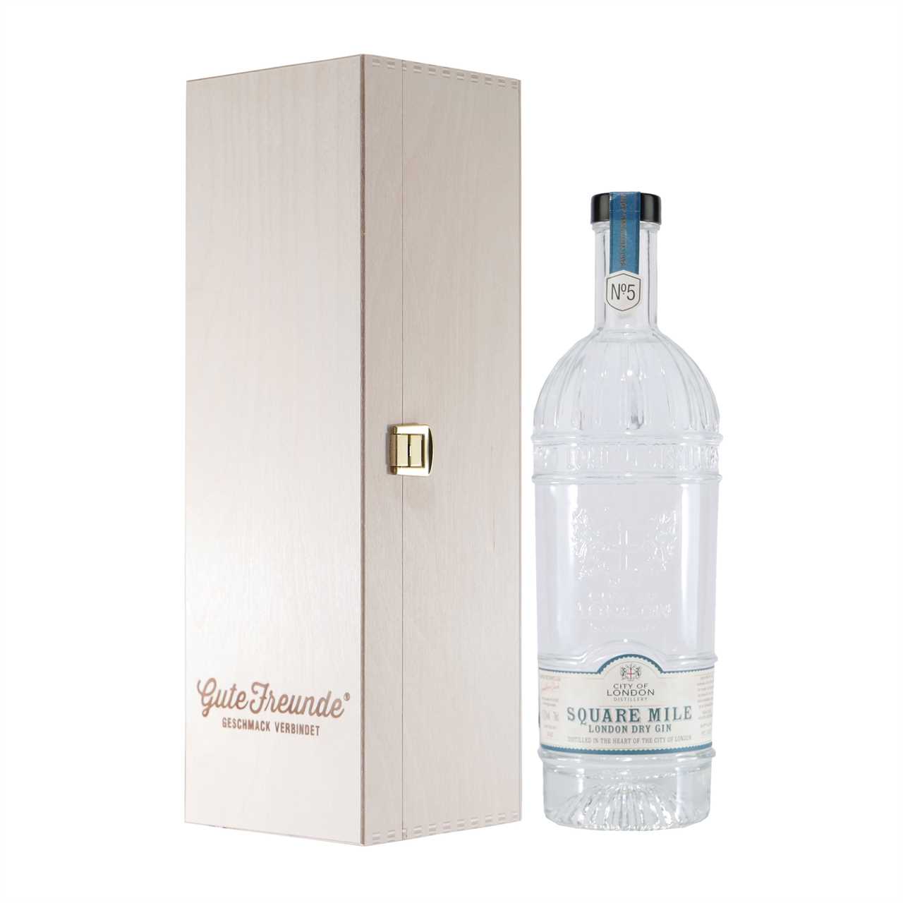 City of London Square Mile London Dry Gin mit Geschenk-HK