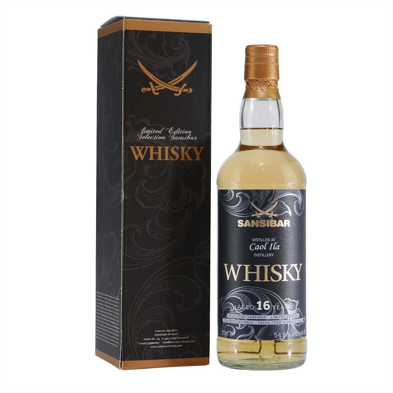 SANSIBAR Caol Ila Single Cask Scotch Whisky 16 Jahre
