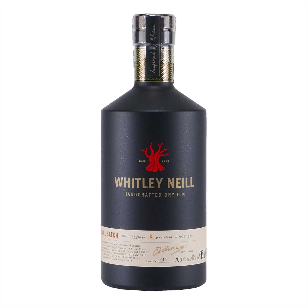 Whitley Neill Handcrafted Dry Gin mit Geschenk-HK