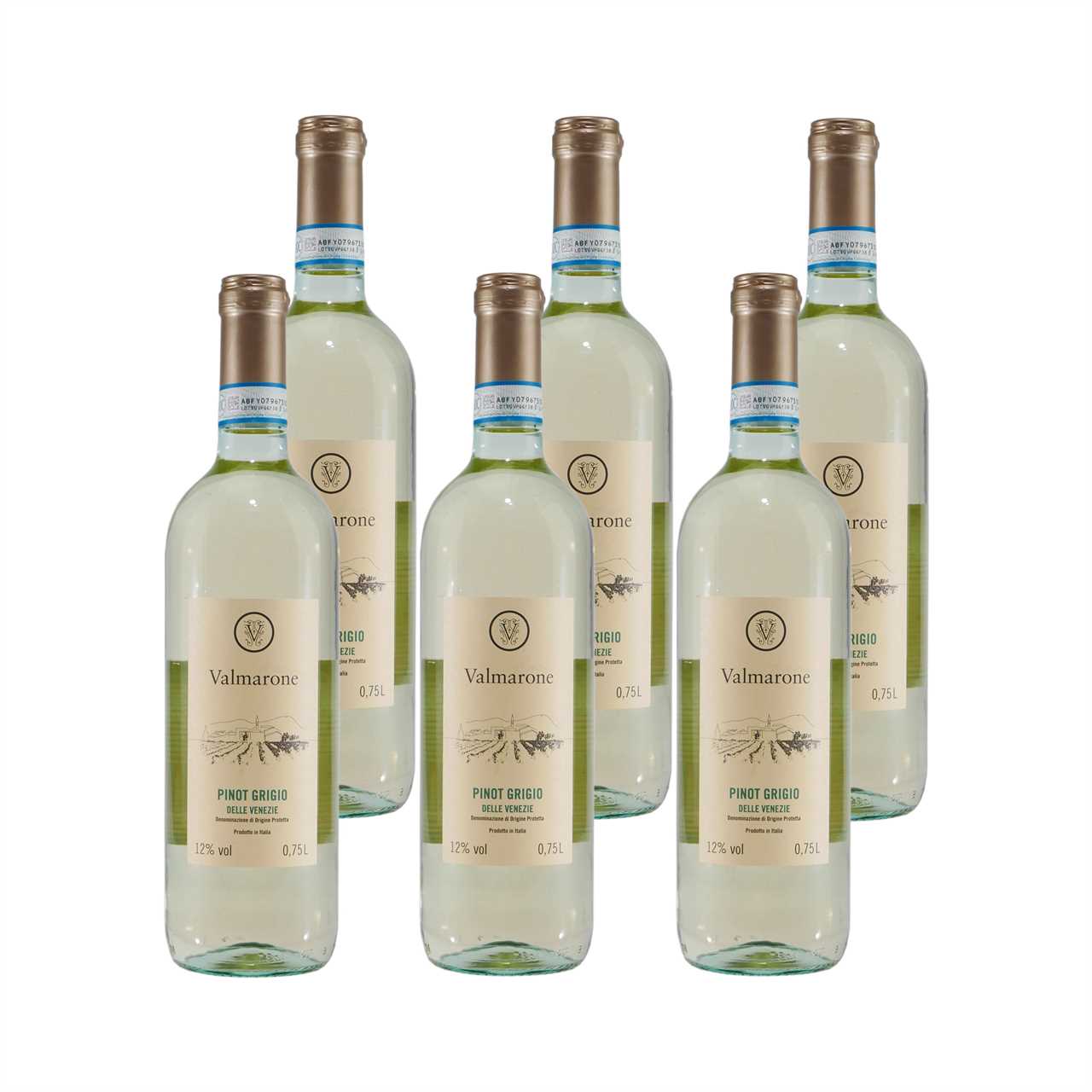 Valmarone Pinot Grigio DOC -trocken- (6 x 0,75L)