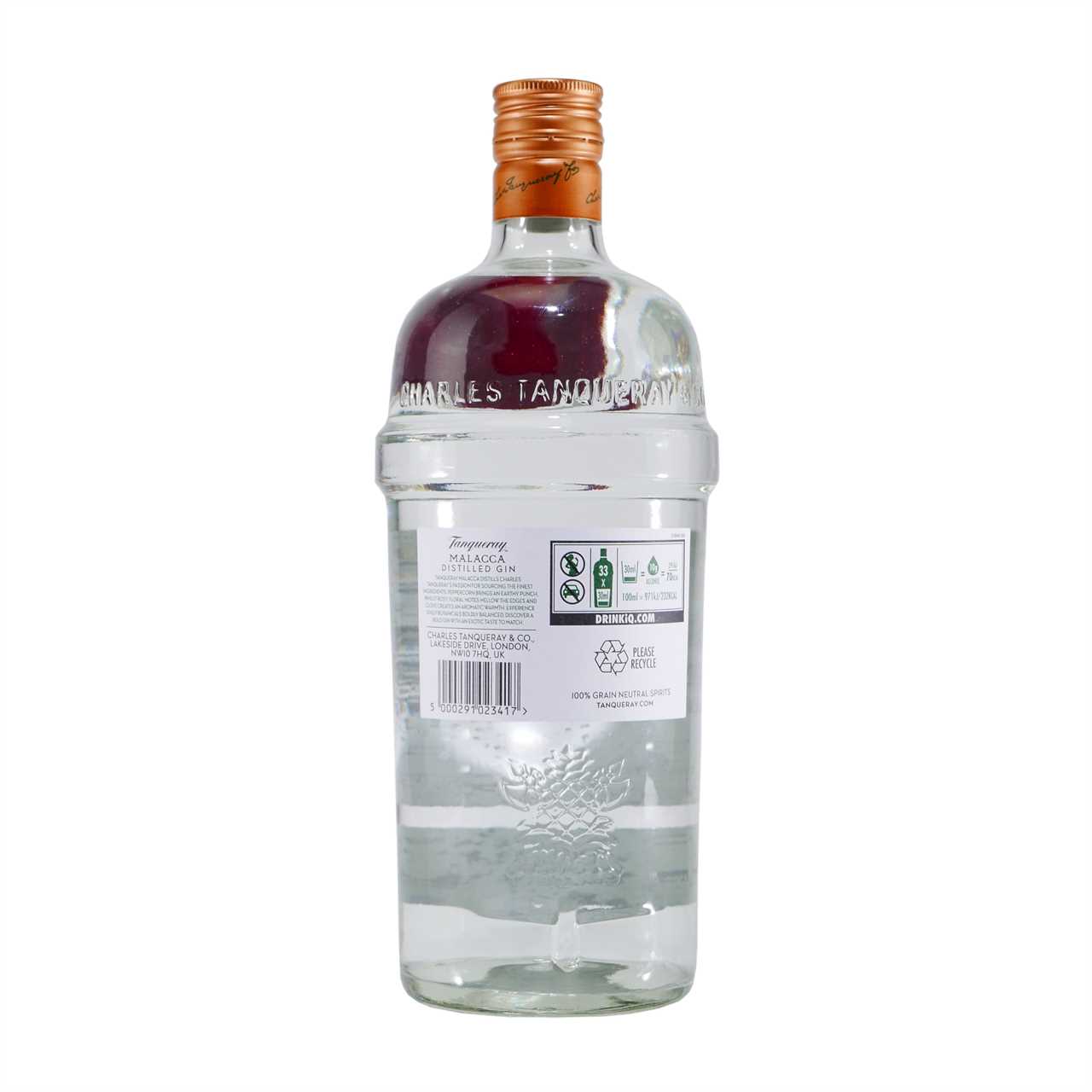 Tanqueray Malacca Gin mit Geschenk-Holzkiste