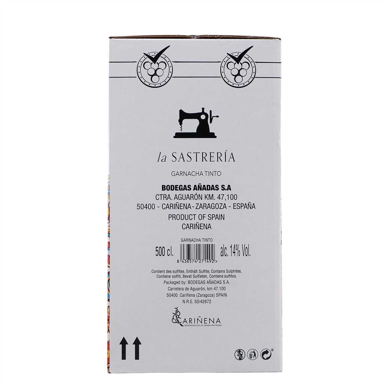 La Sastreria Tinto Spanischer Rotwein -trocken- 5,0L BIB