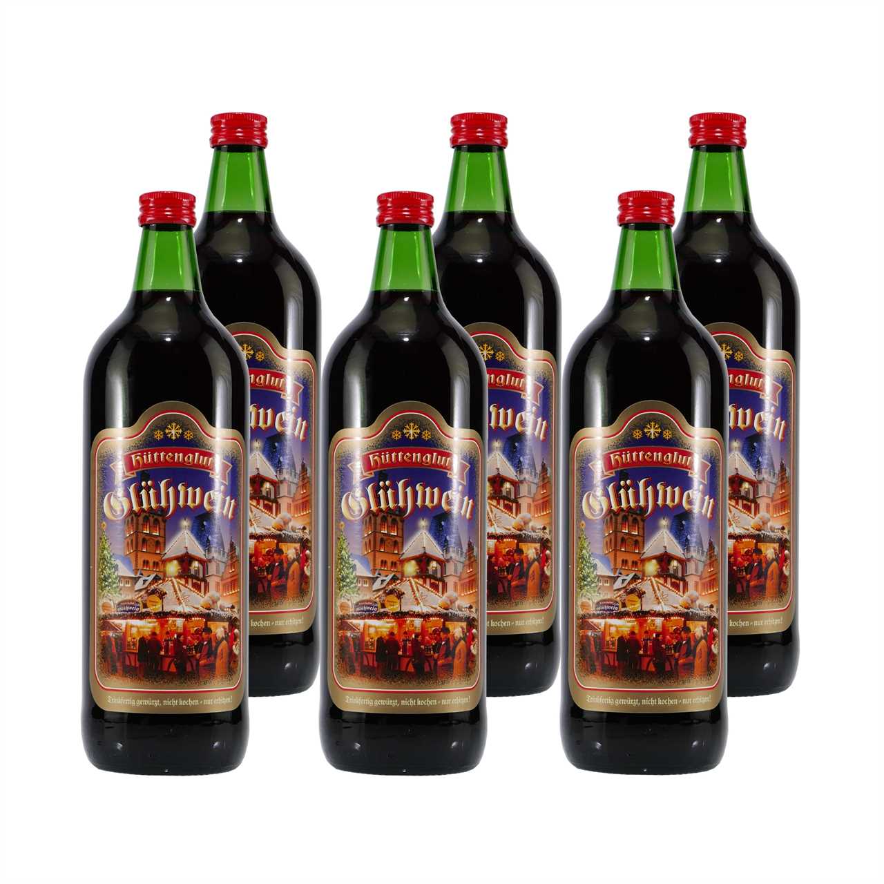 Hüttenglut Glühwein (6 x 1,0L)