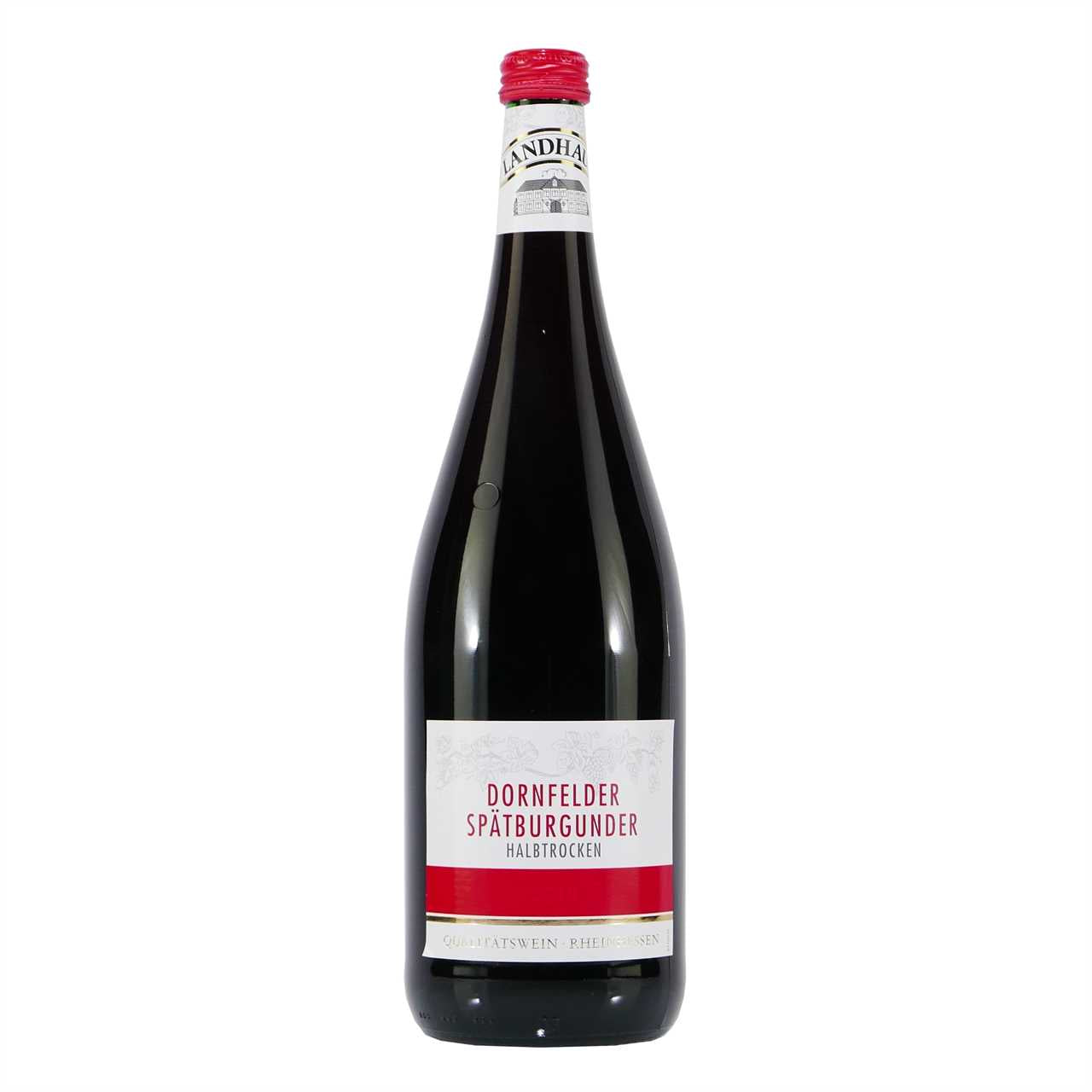 Landhaus Dornfelder Spätburgunder -halbtrocken- (6 x 1,0L)