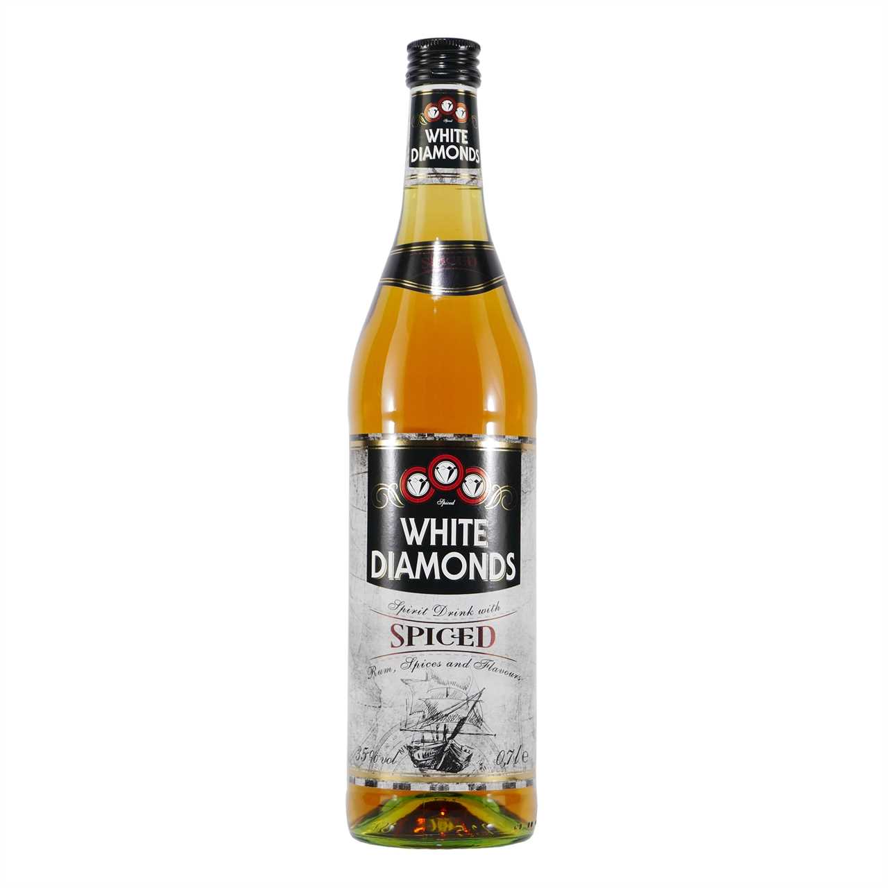 WHITE DIAMONDS spiced Spirit Drink with Rum