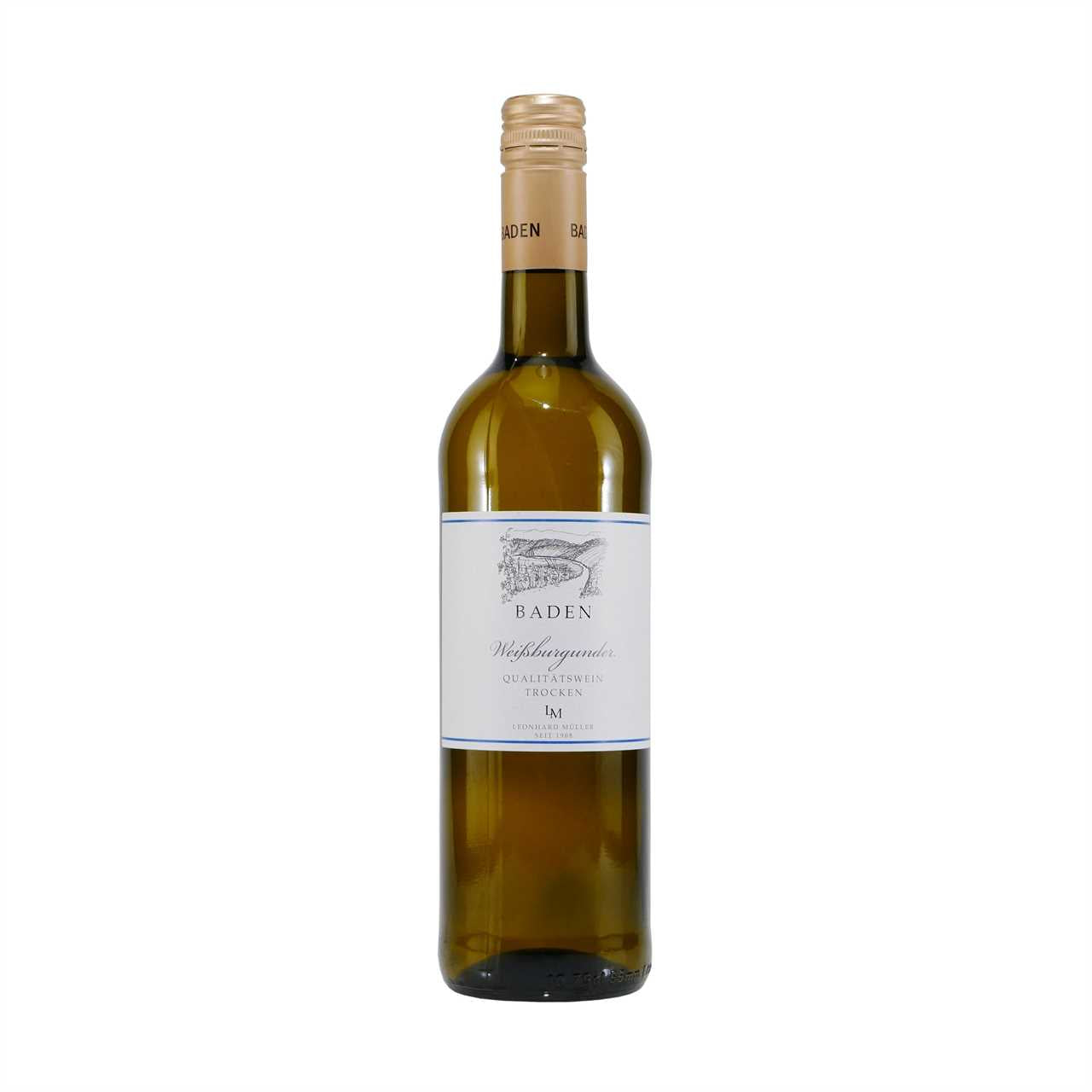 Leonhard Müller Weißburgunder - Weißwein Baden (6 x 0,75L)