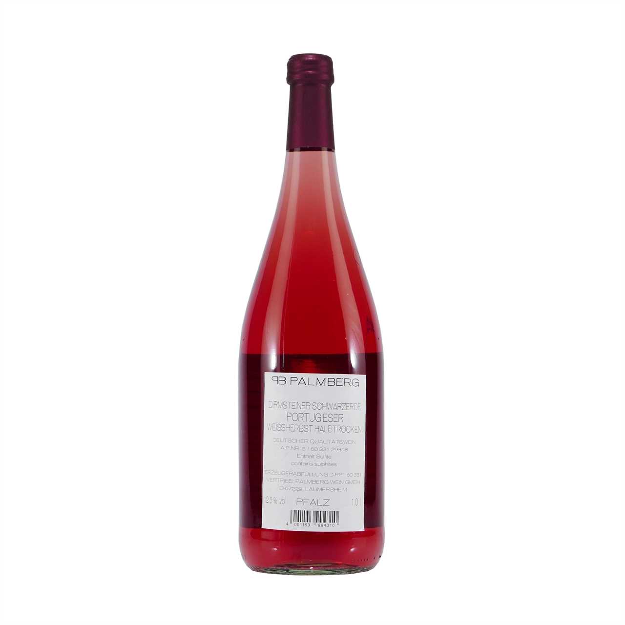 Palmberg Rosé QbA -halbtrocken- (6 x 1,0L)