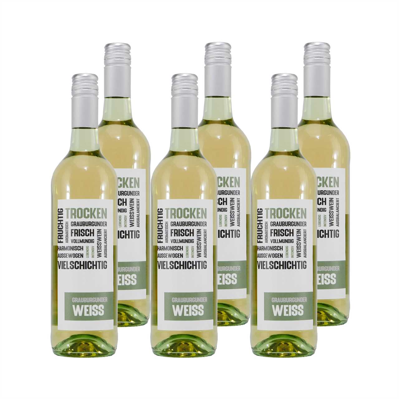 Grauburgunder Weißwein Baden -trocken- (6 x 0,75L)