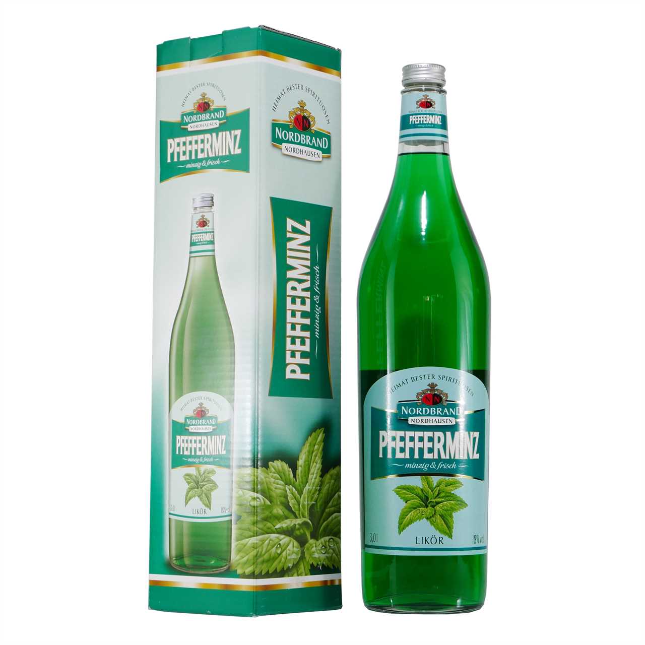 Nordbrand Pfefferminz Likör (3,0L)