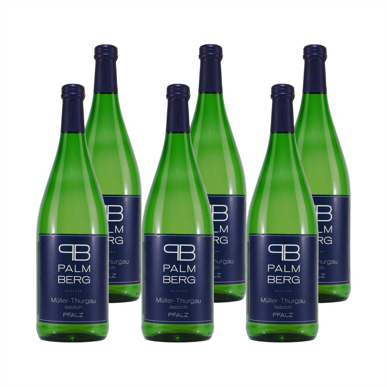 Palmberg Müller-Thurgau QbA -lieblich- (6 x 1,0L)