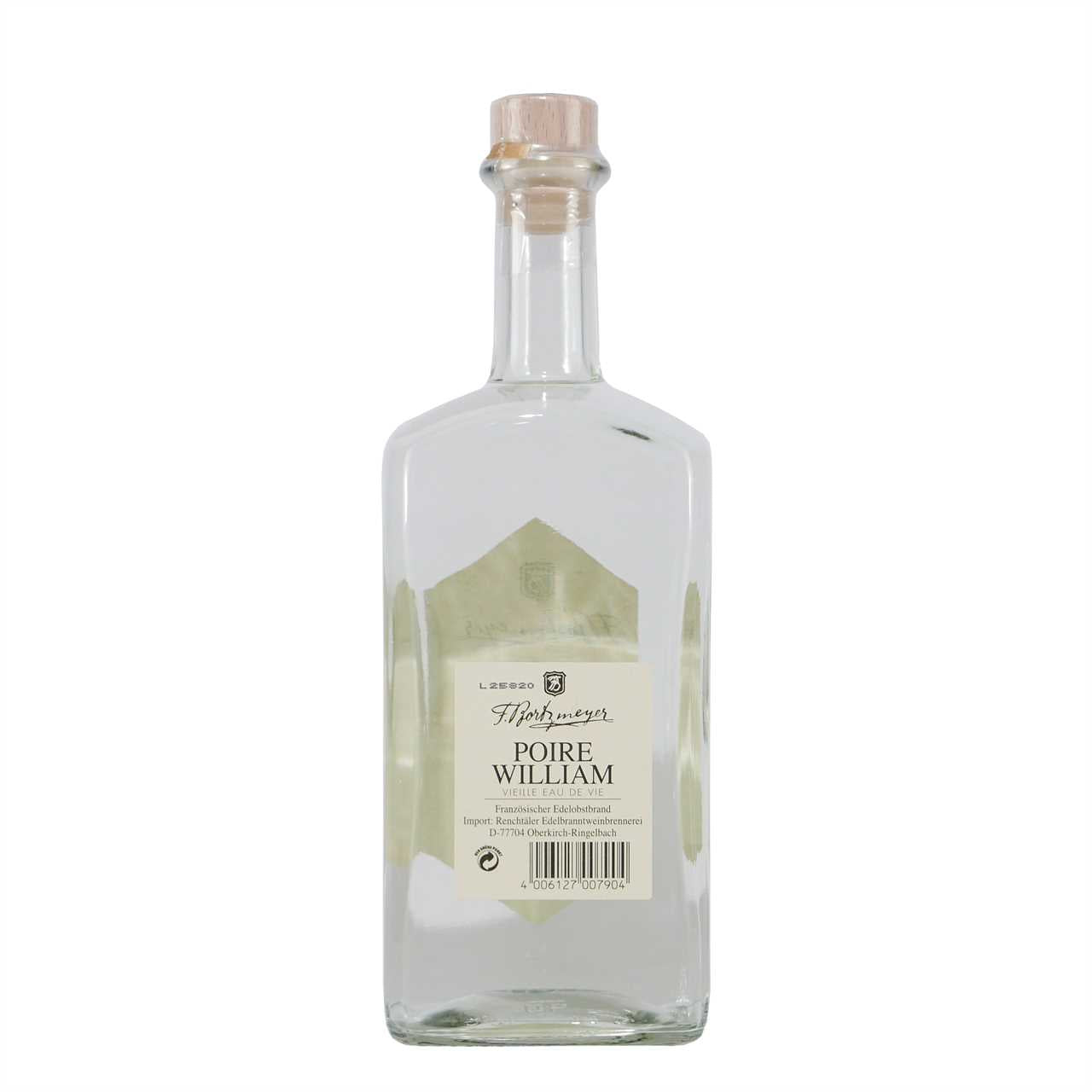 Bortzmeyer Alter Williamsbirnen Brand (3 x 0,7L)