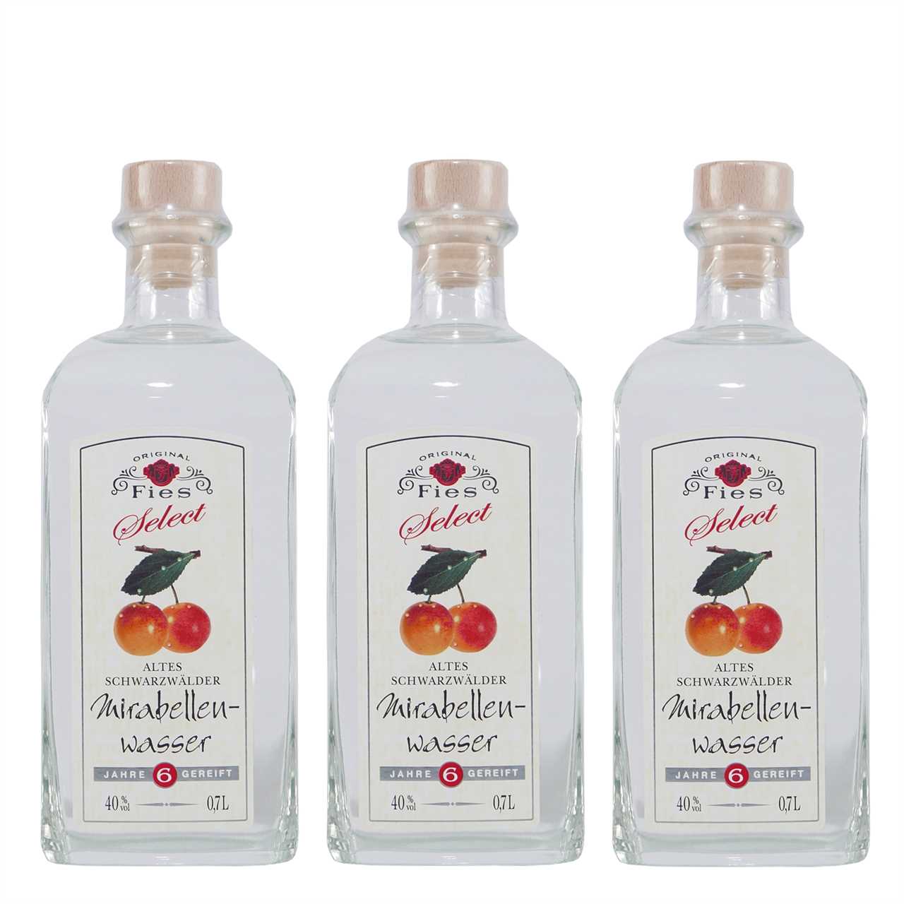 Fies Select Mirabellenwasser (3 x 0,7L)
