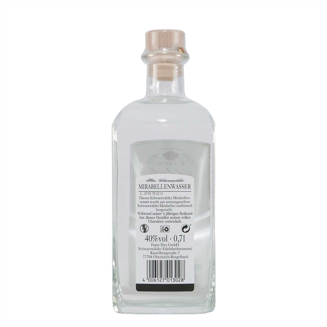 Fies Select Mirabellenwasser mit HK