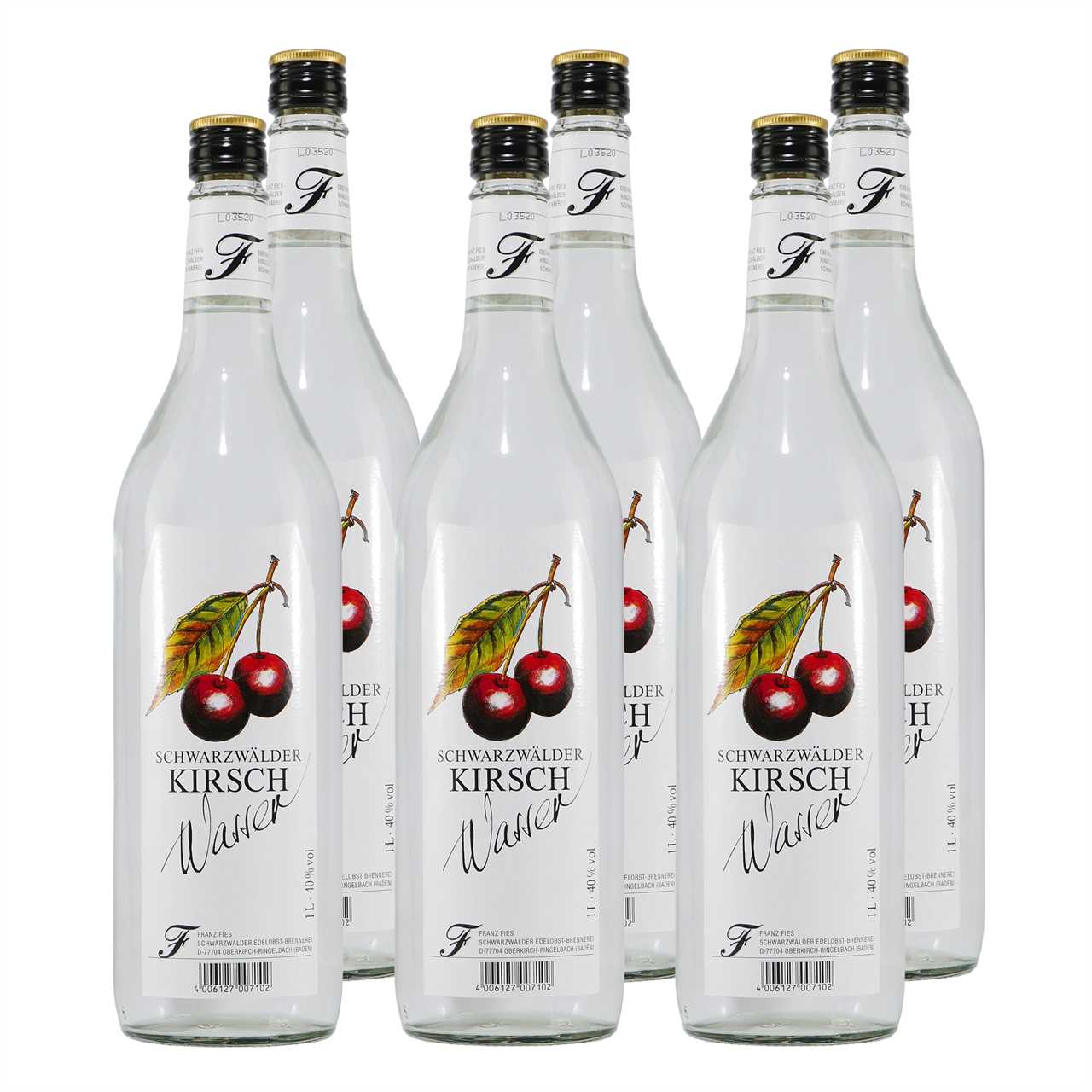 Fies Schwarzwälder Kirsch Wasser (6 x 1,0L)