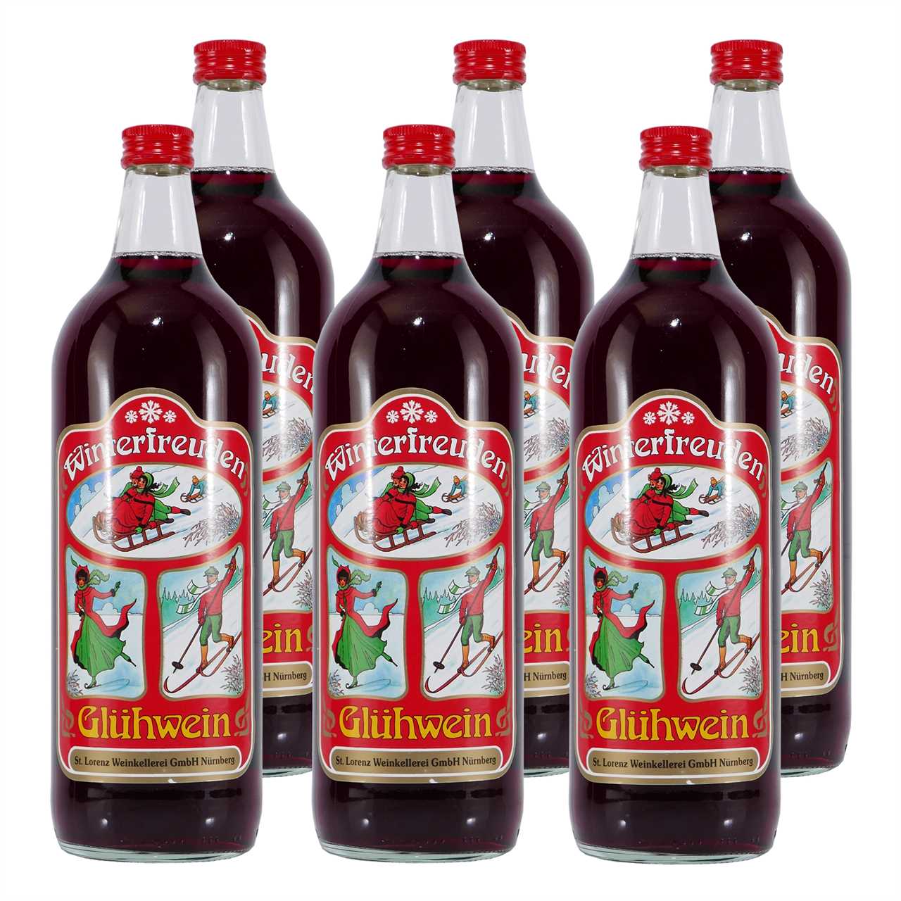 St. Lorenz Winterfreuden Glühwein (6 x 1,0L)