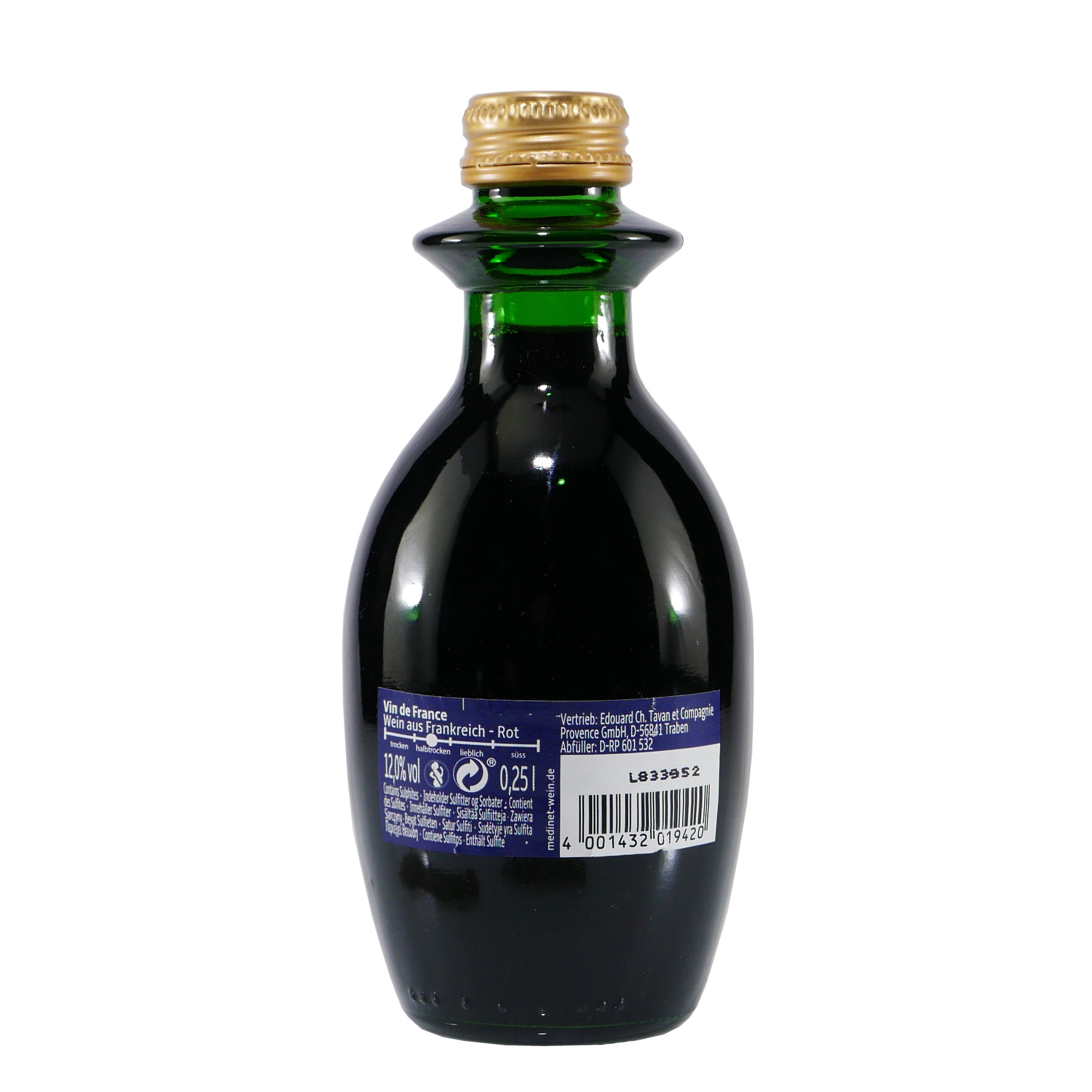 MEDINET Rotwein -halbtrocken- (12 x 0,25L)