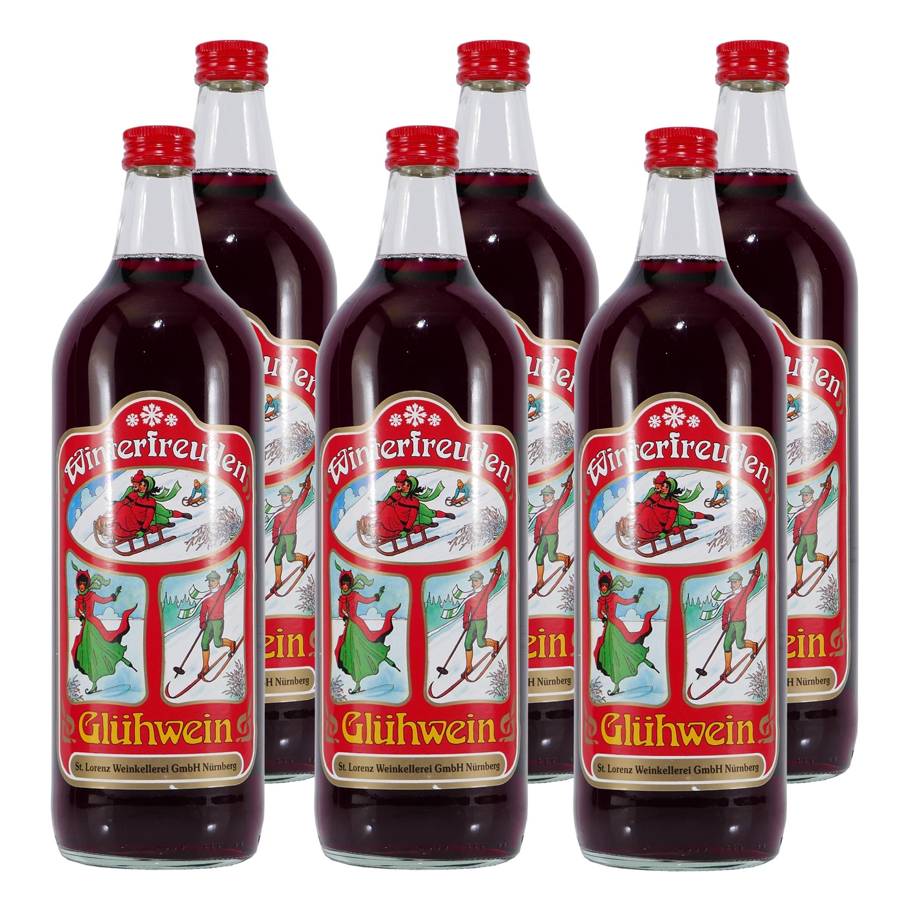 St. Lorenz Winterfreuden Glühwein (6 x 1,0L)