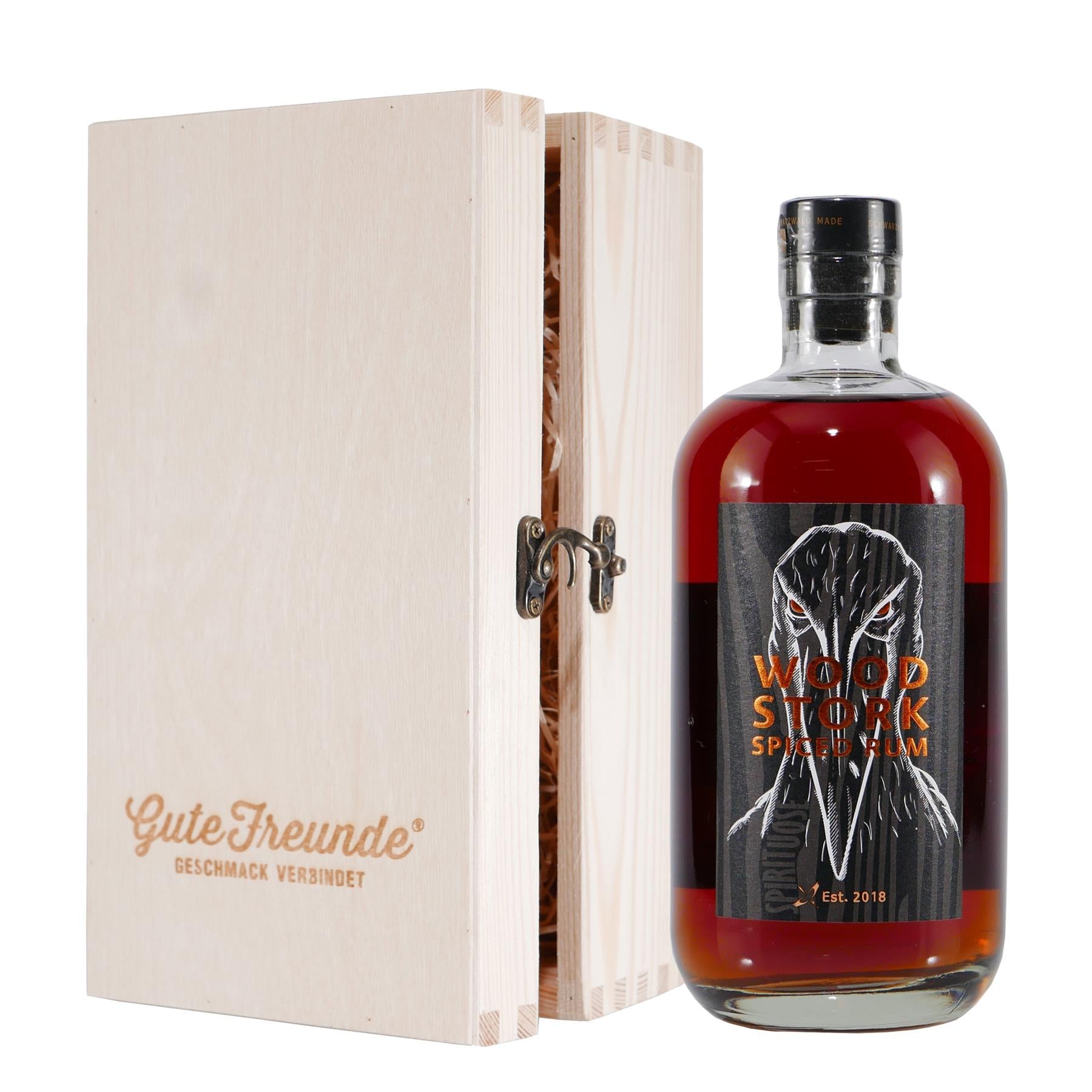 Wood Stork Spiced Rum mit HK
