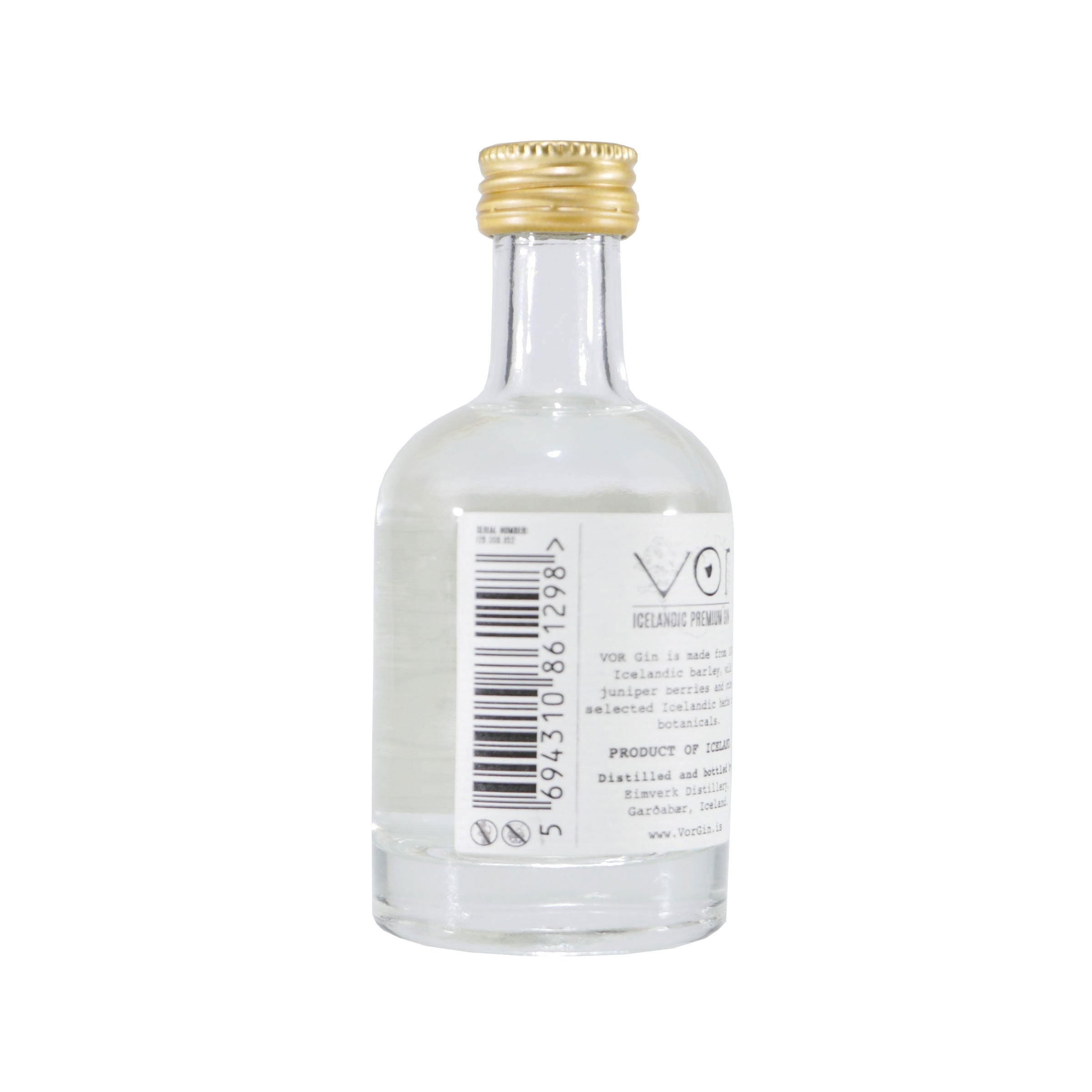 VOR Icelandic Gin "Miniatur" (0,05 L)