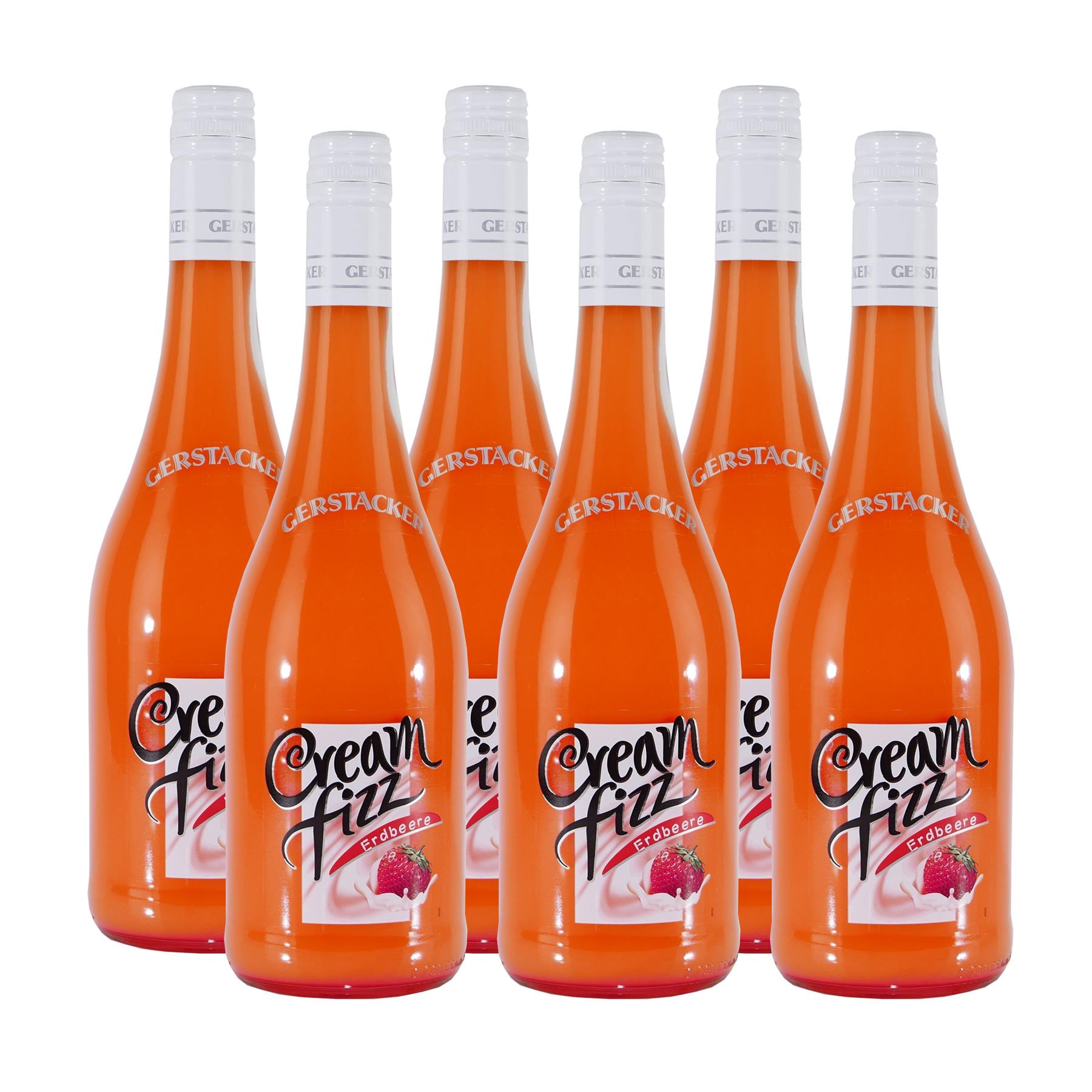 Gerstacker Cream Fizz Erdbeer Cocktail (6 x 0,75L)